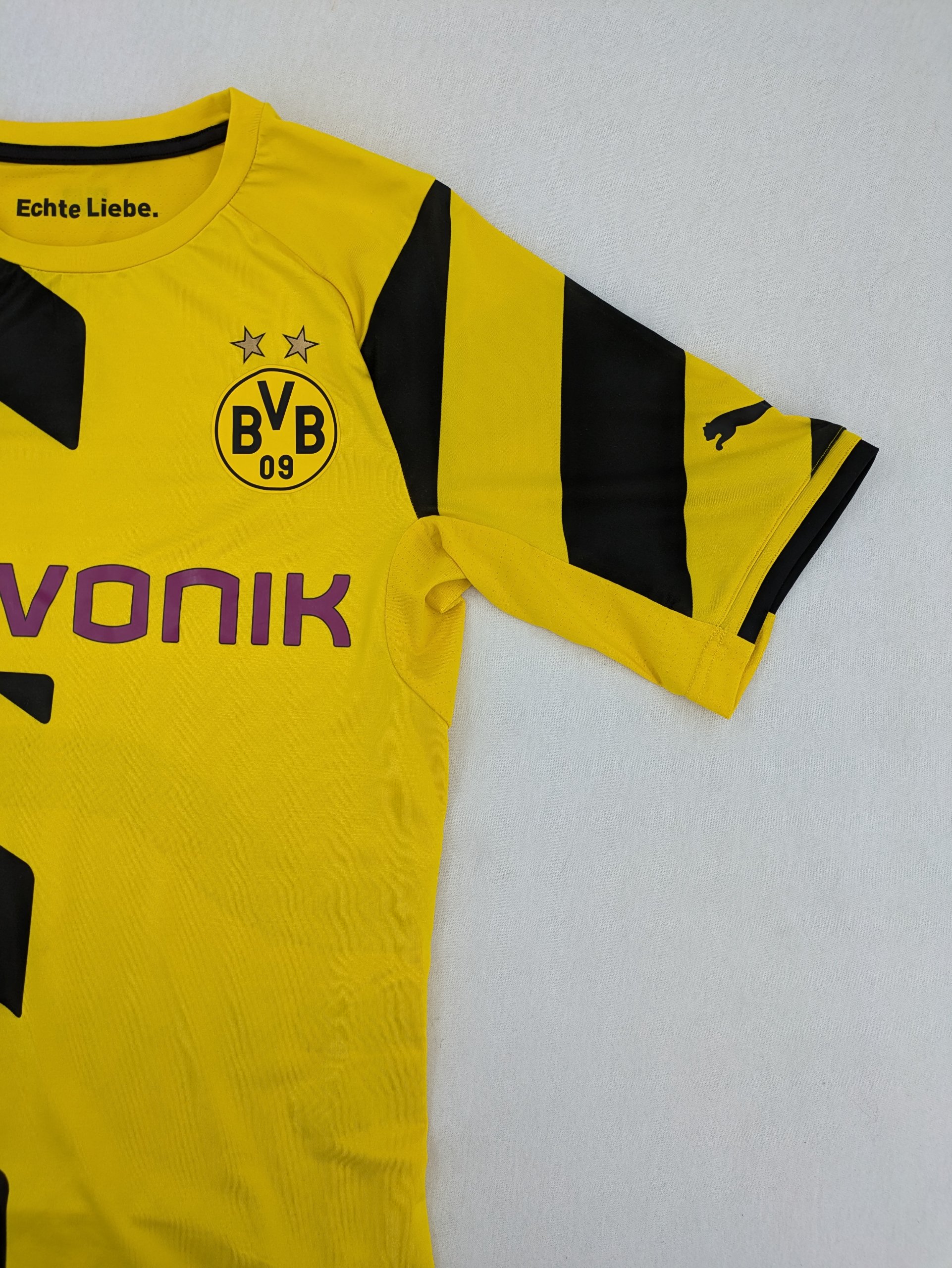 Puma BVB Borussia Dortmund Gelb & Schwarz Fußball Trikot M/L Herren