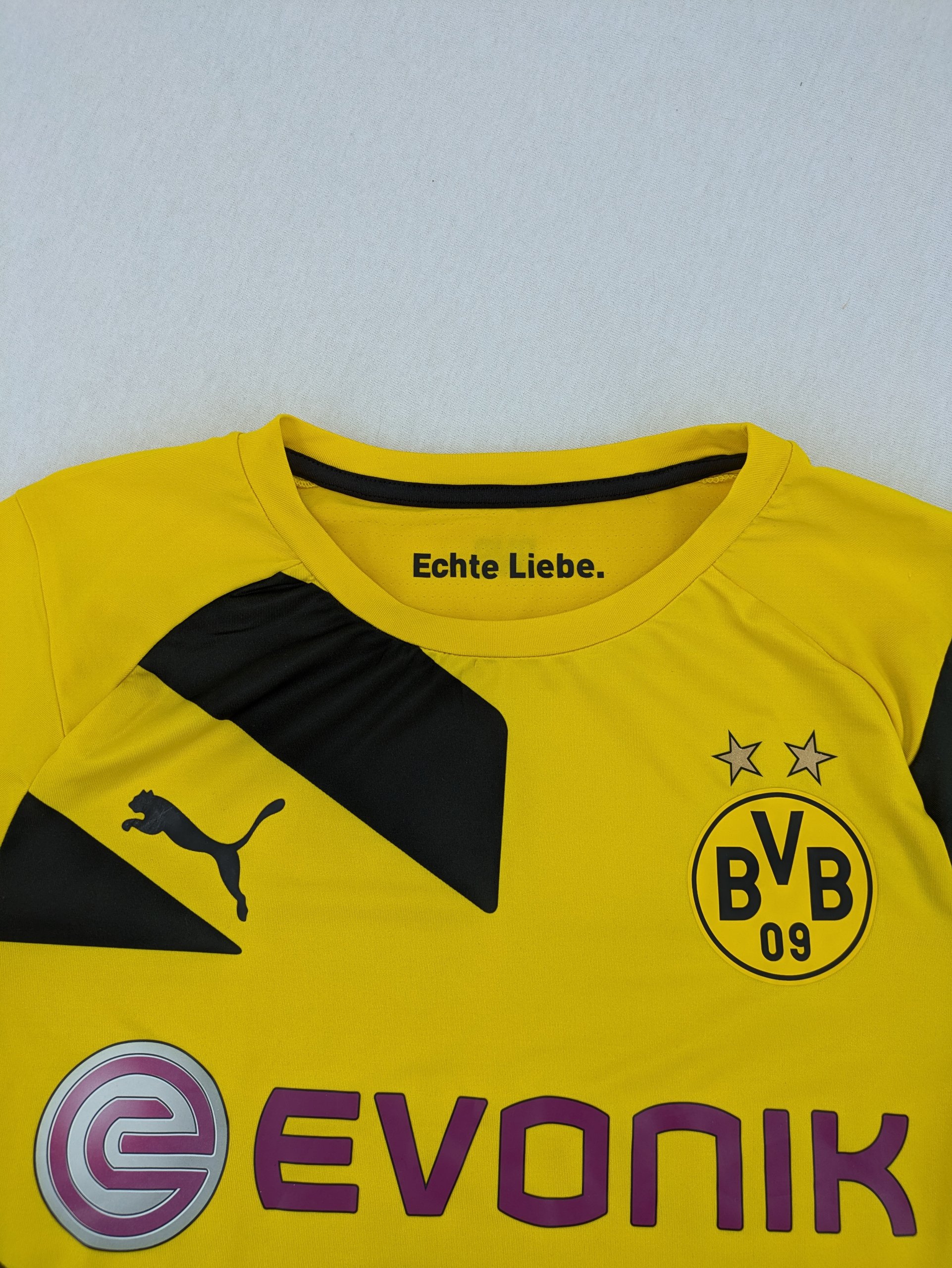 Puma BVB Borussia Dortmund Gelb & Schwarz Fußball Trikot M/L Herren image 6