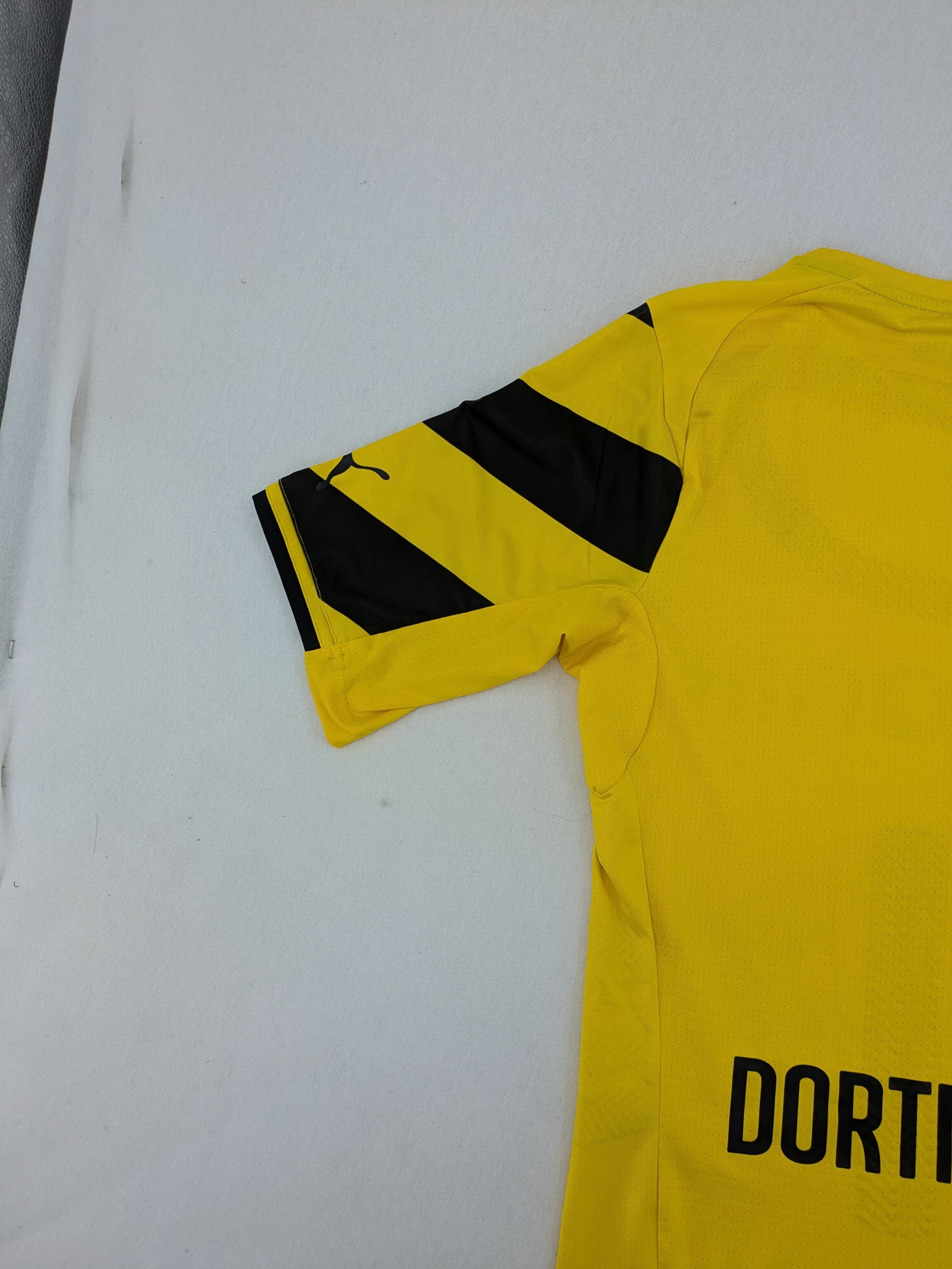 Puma BVB Borussia Dortmund Gelb & Schwarz Fußball Trikot M/L Herren image 8