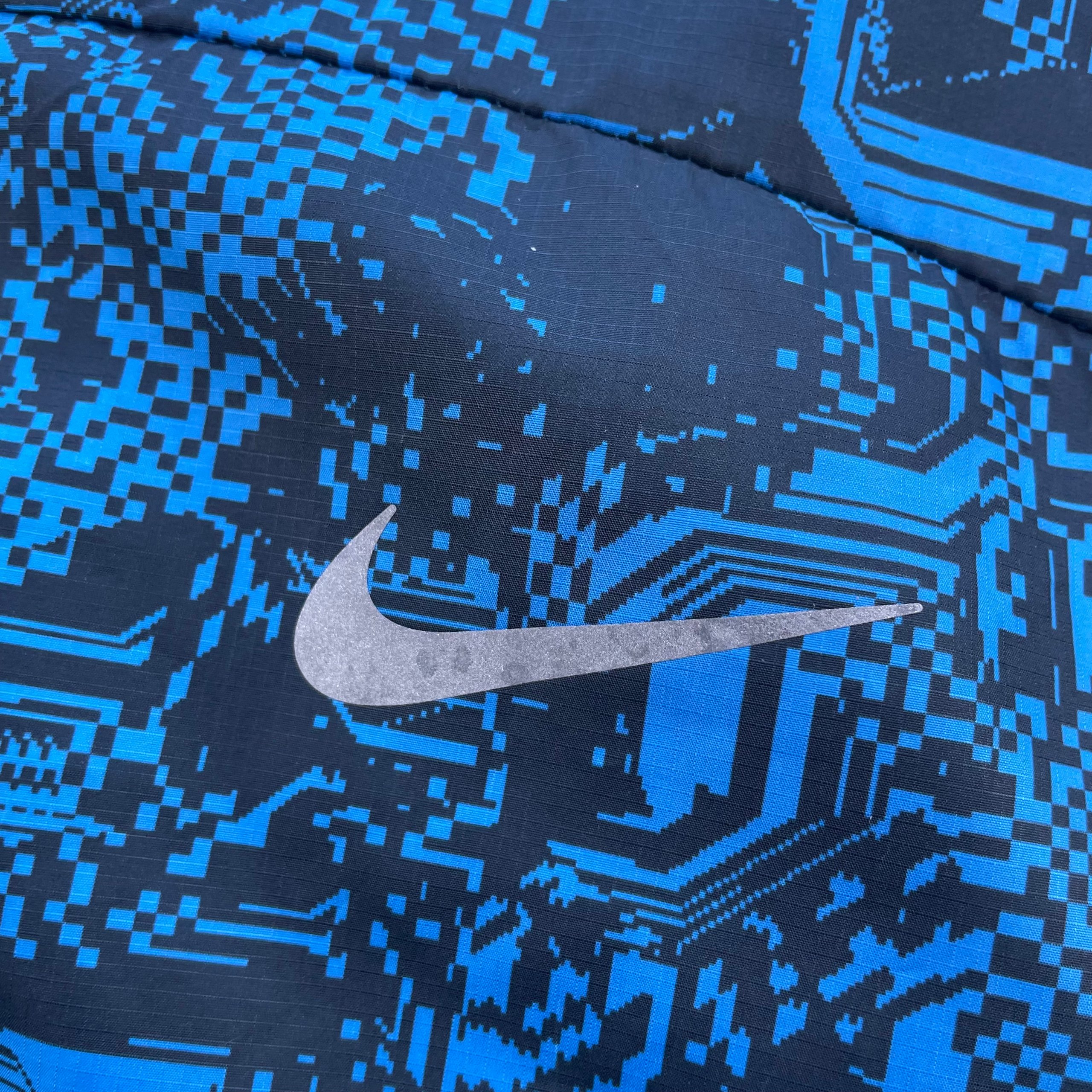 Nike Digital Windbreaker Jacket "Blue,Black" (XL) image 4