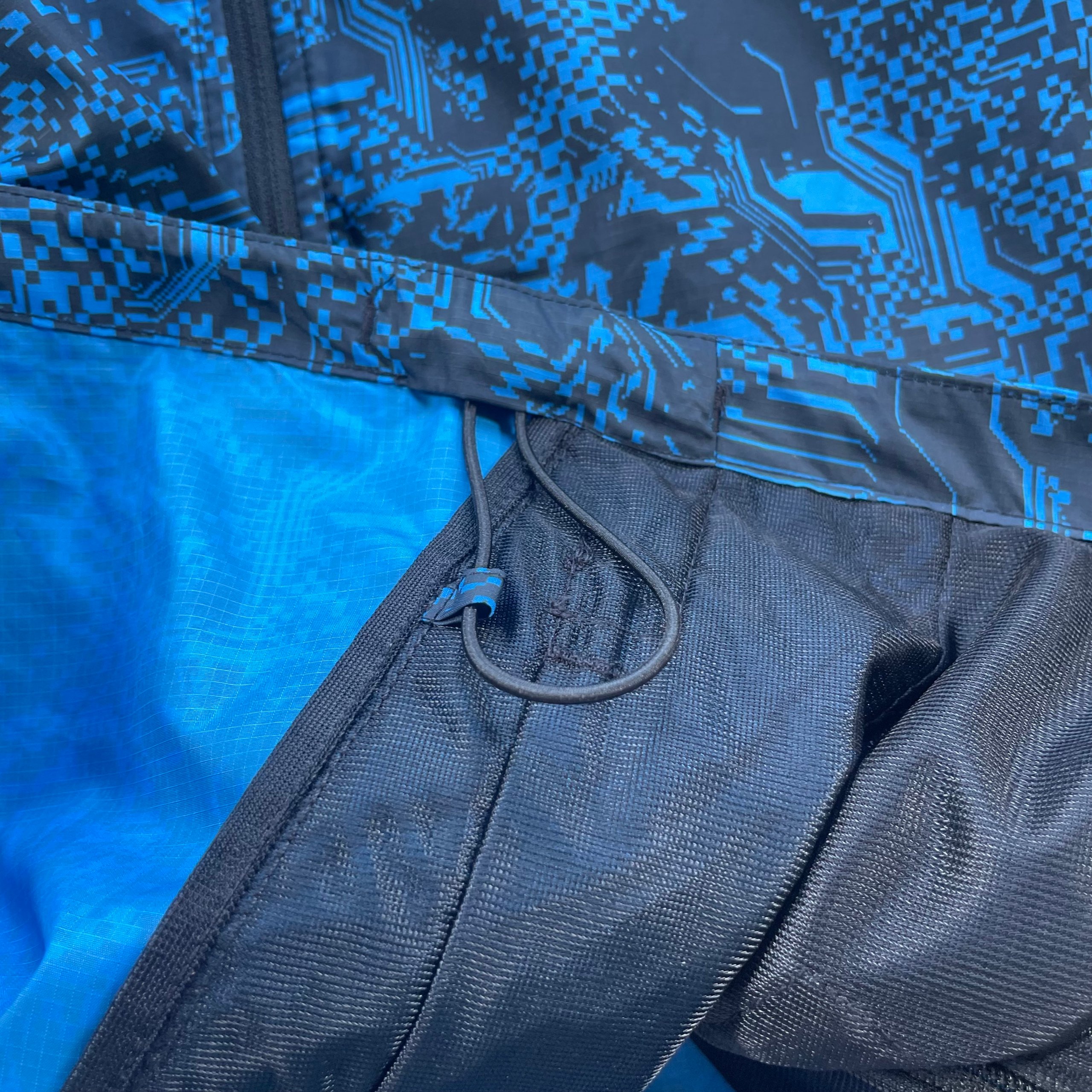 Nike Digital Windbreaker Jacket "Blue,Black" (XL) image 6