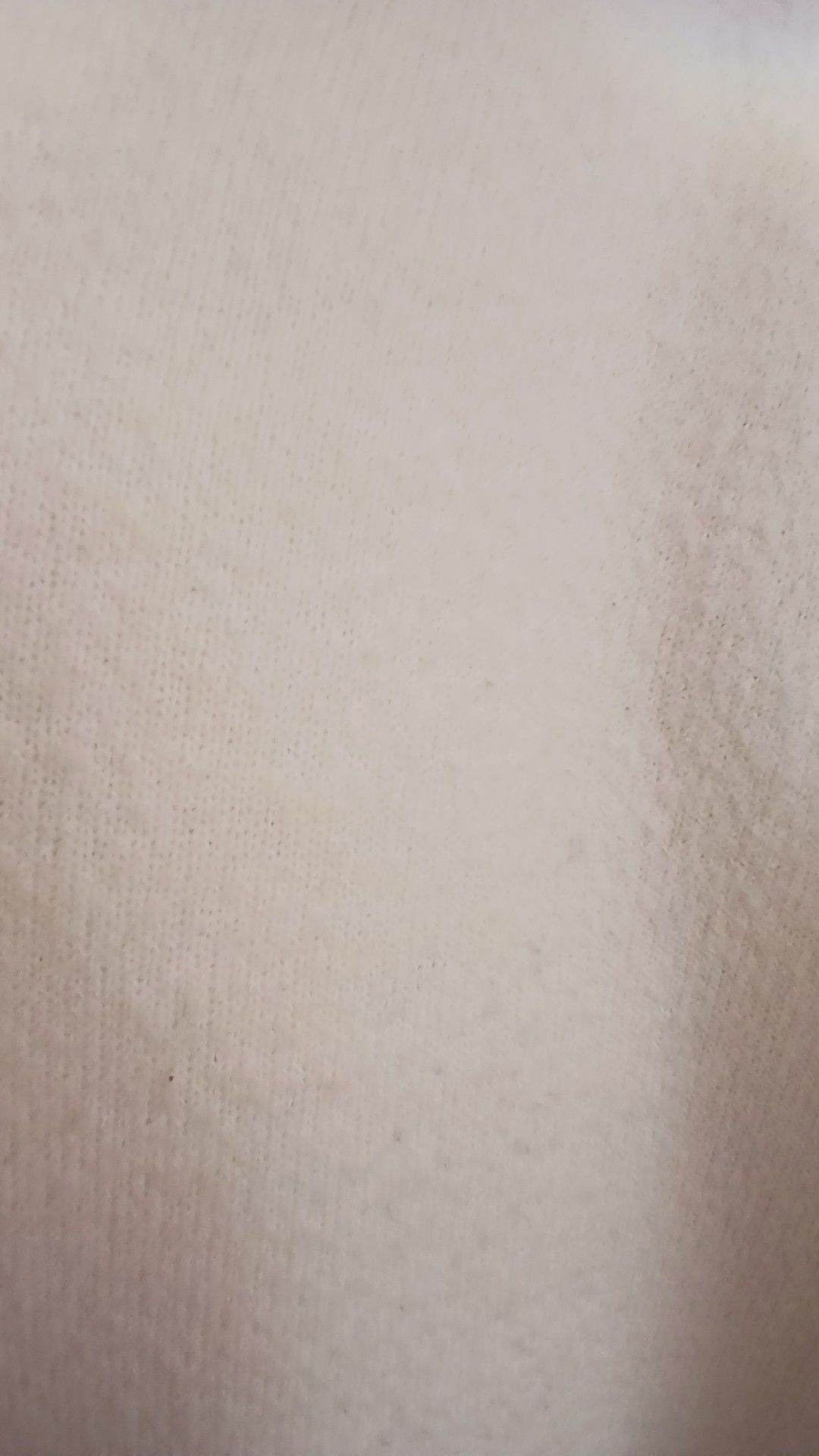 H&M White V-Neck Acrylic Blend Sweater Medium image 5