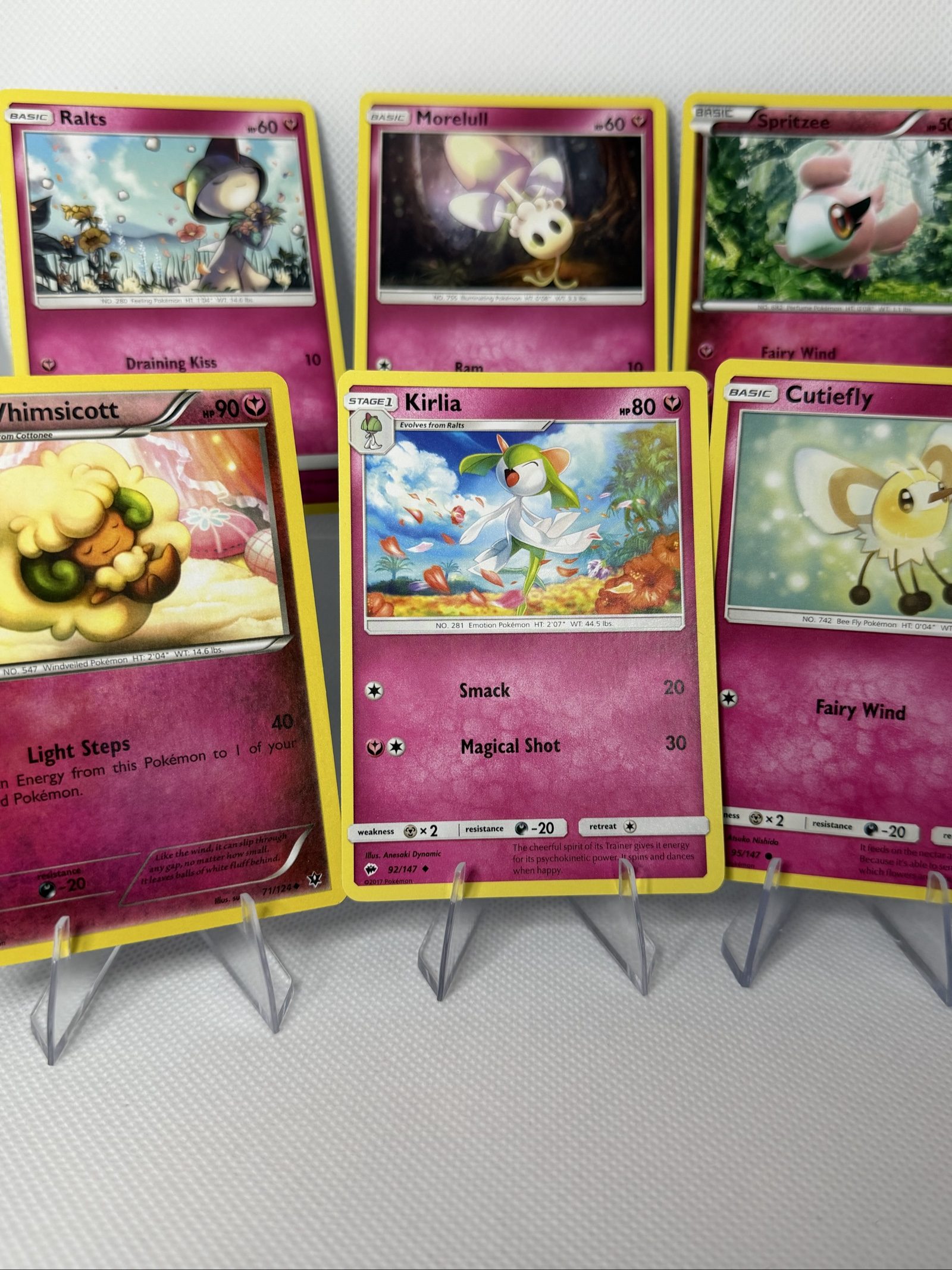 Vintage Pokemon Fairy Type Cards Pokémon TCG