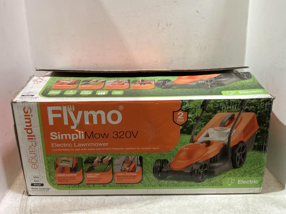 Flymo Orange SimpliMow 320V Electric Lawnmower