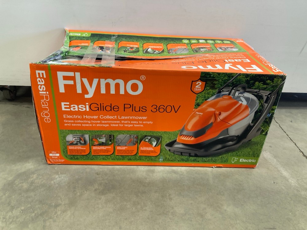 Flymo EasiGlide Plus 360V Orange Electric Lawn Mower