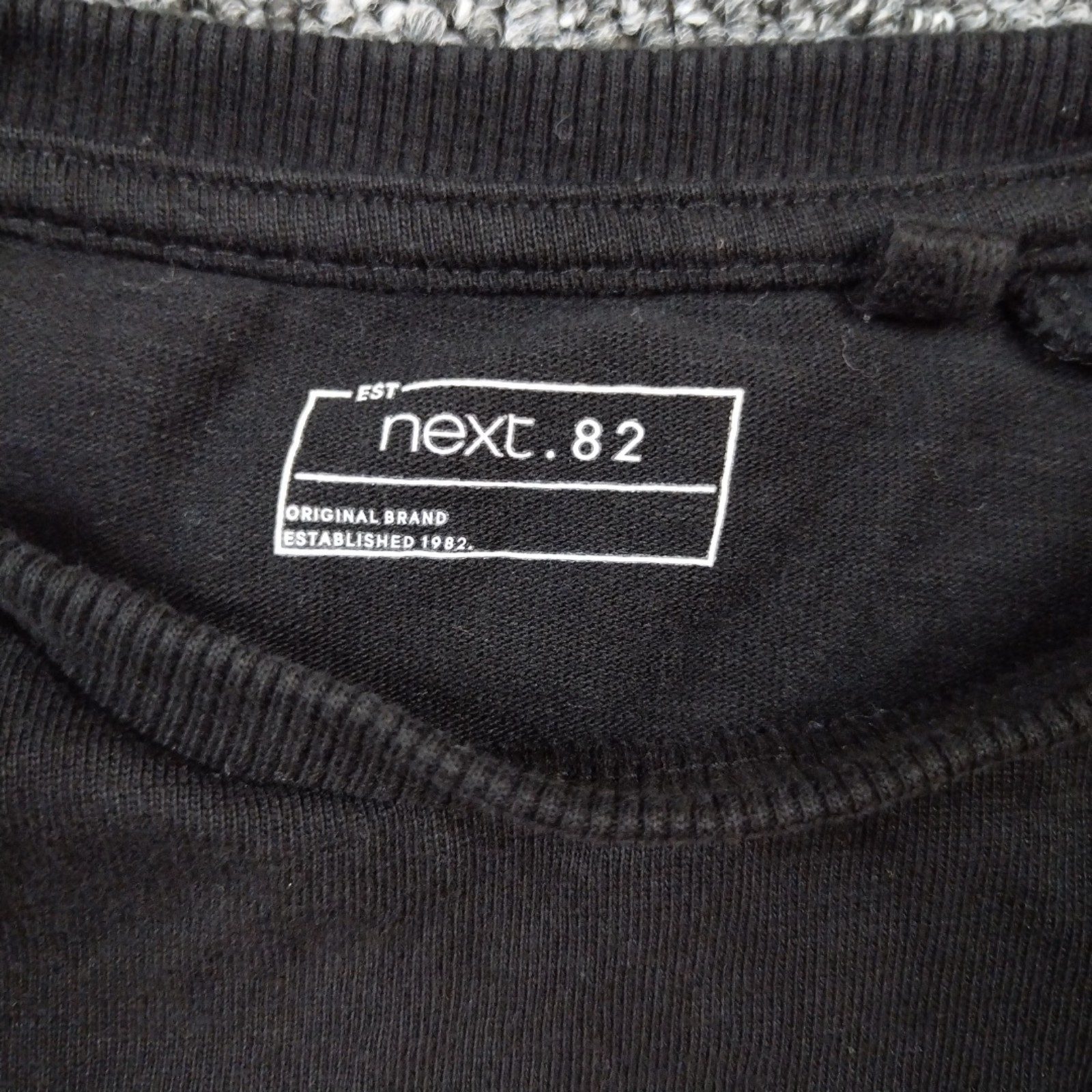 Next Men's Black Colourblock Long Sleeve Top Medium image 4