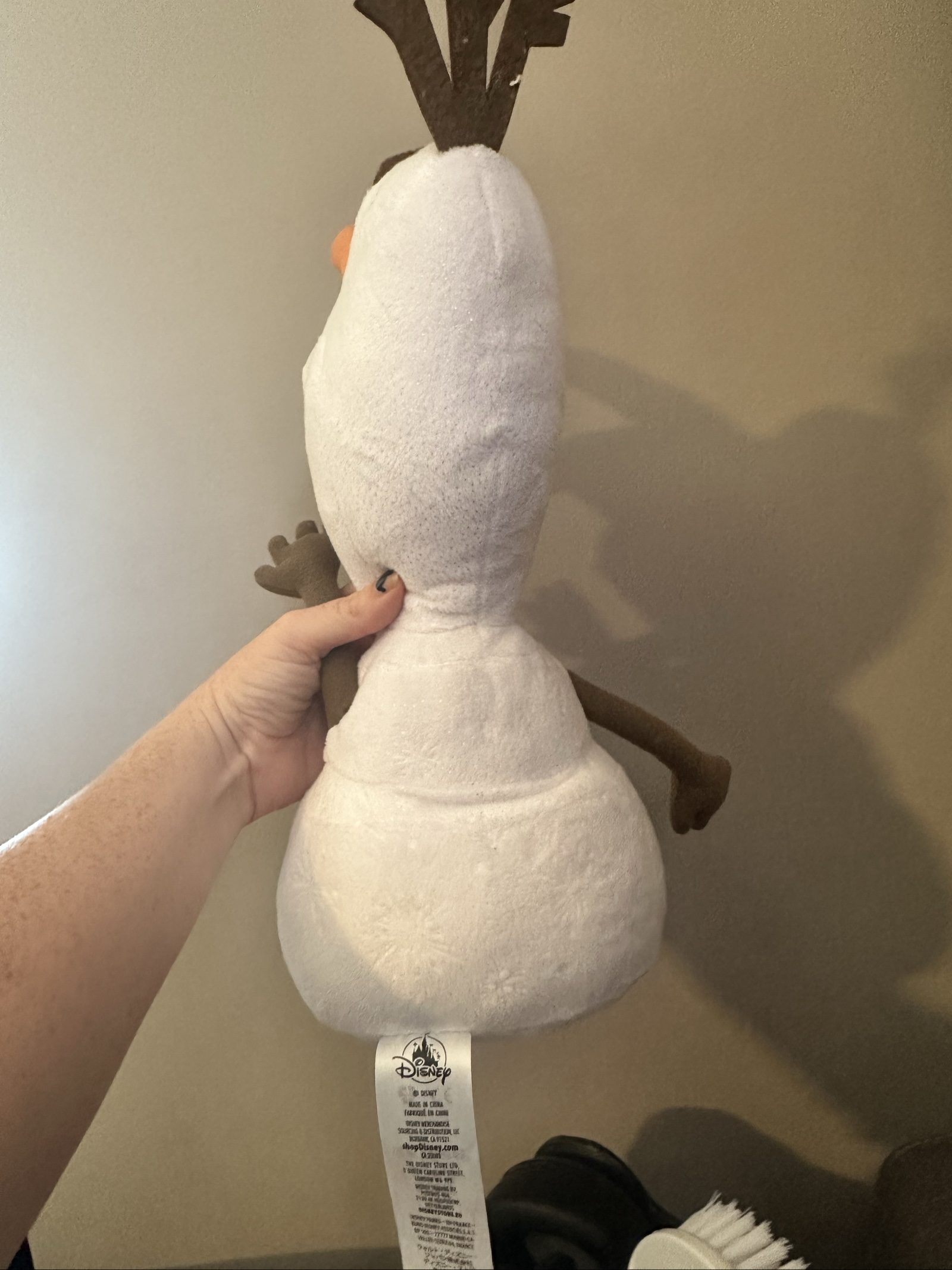 Disney Olaf White Plush Toy Soft Stuffed Snowman image 5