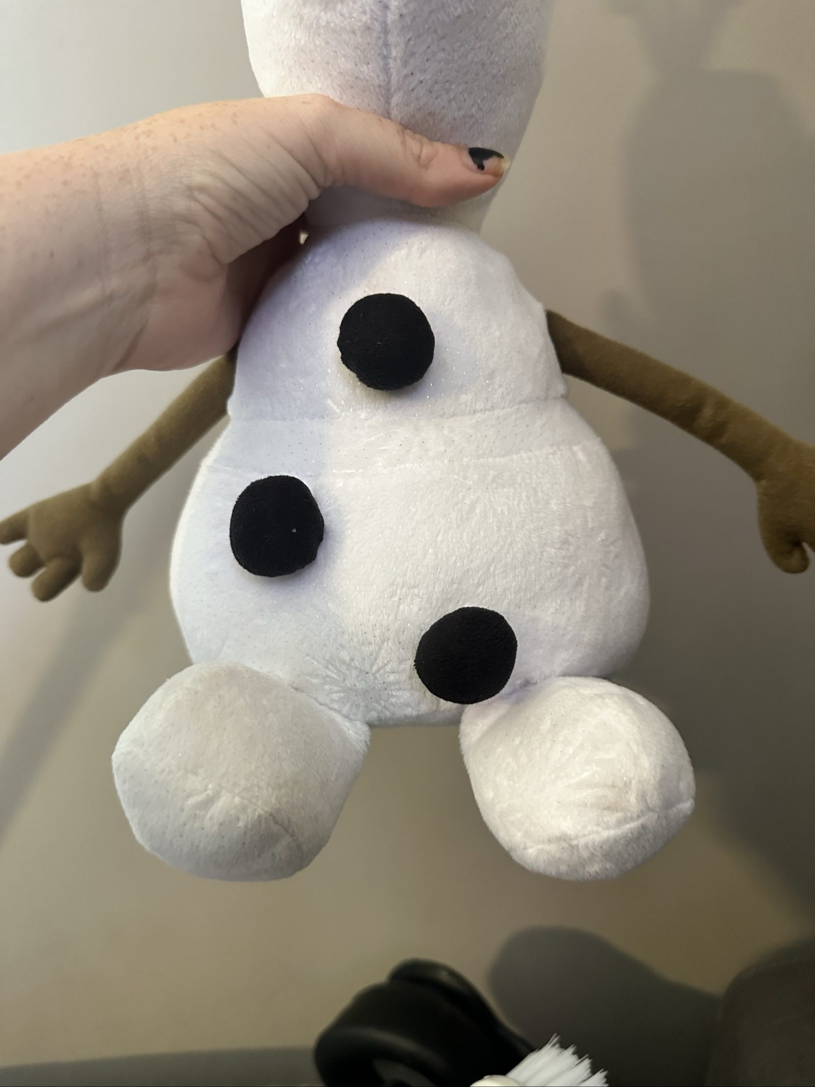 Disney Olaf White & Brown Plush Toy image 5