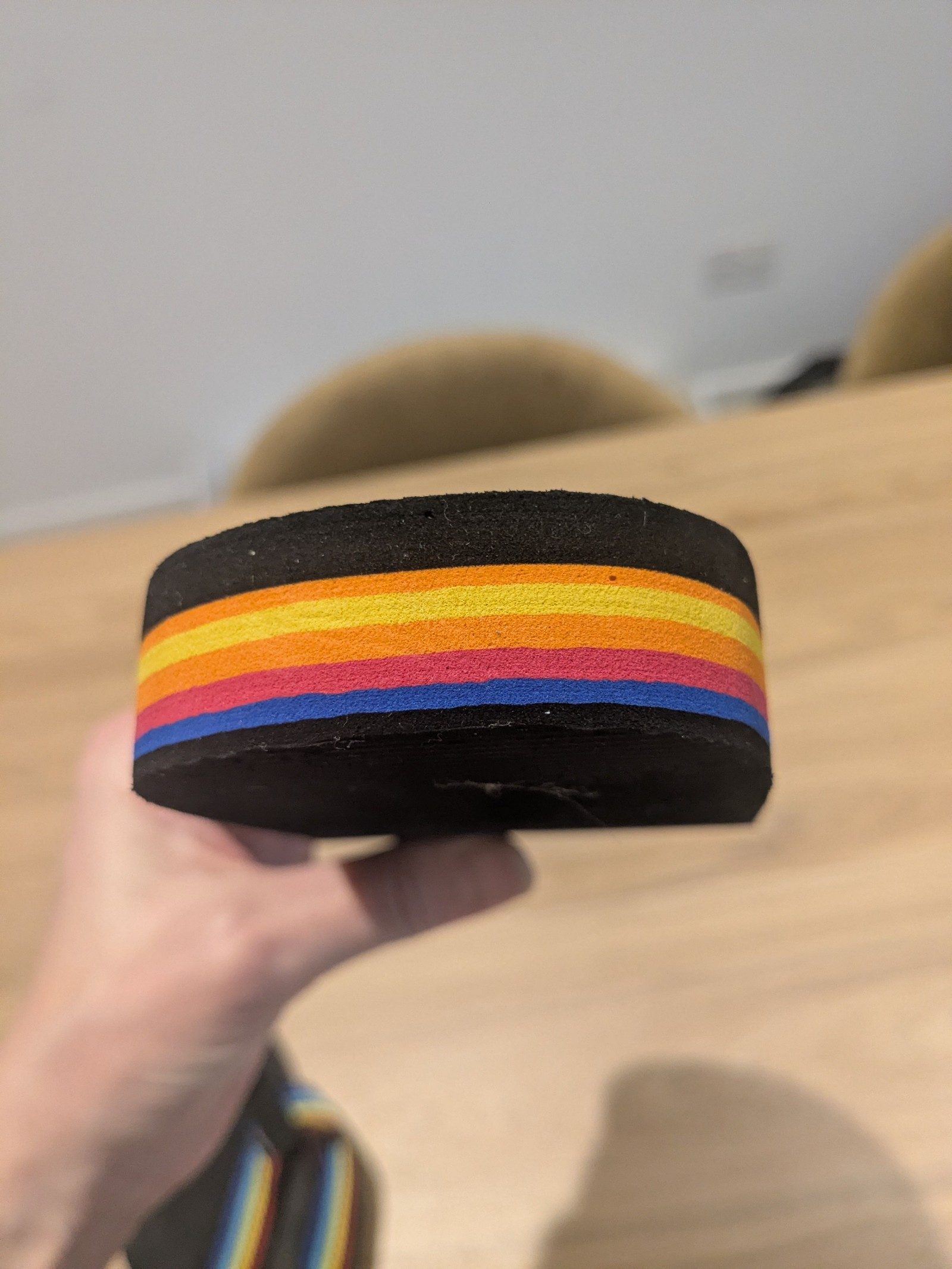 Retro Rainbow flip flops/Thongs Unisex image 5