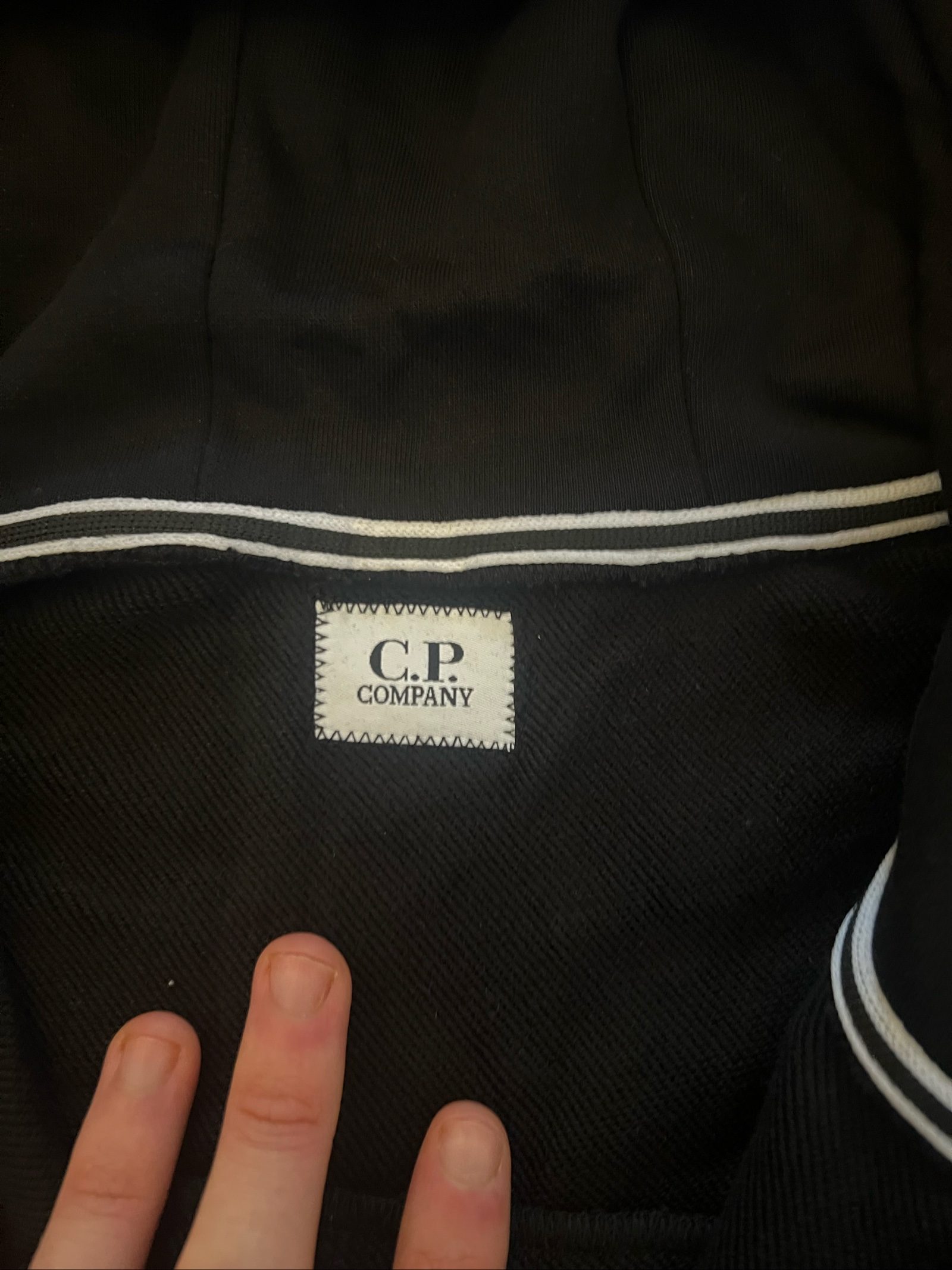 C.P. Company Light Fleece Goggle Hoodie image 7