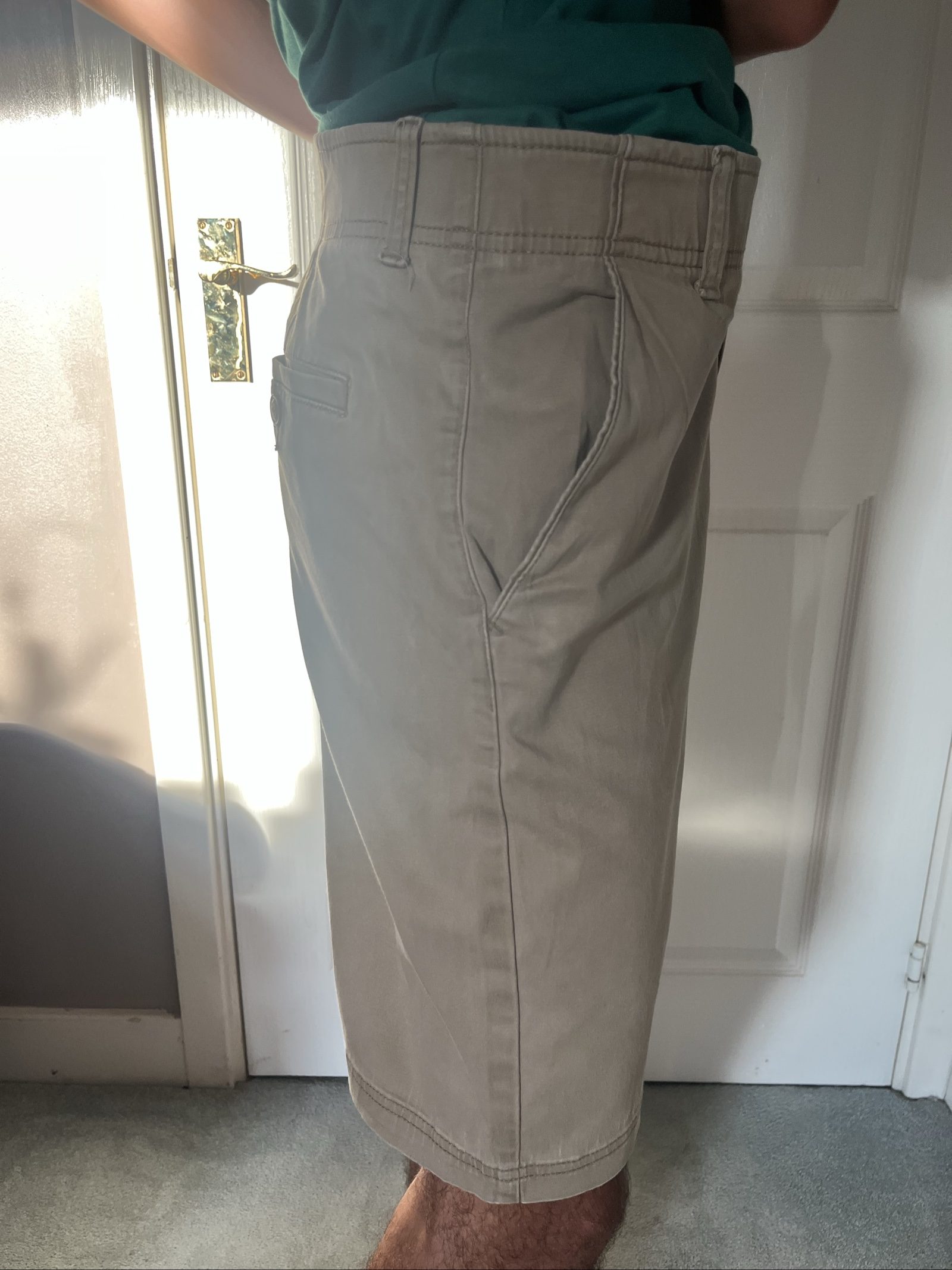 Lee Men Beige Extreme Motion Chino Shorts Medium image 2