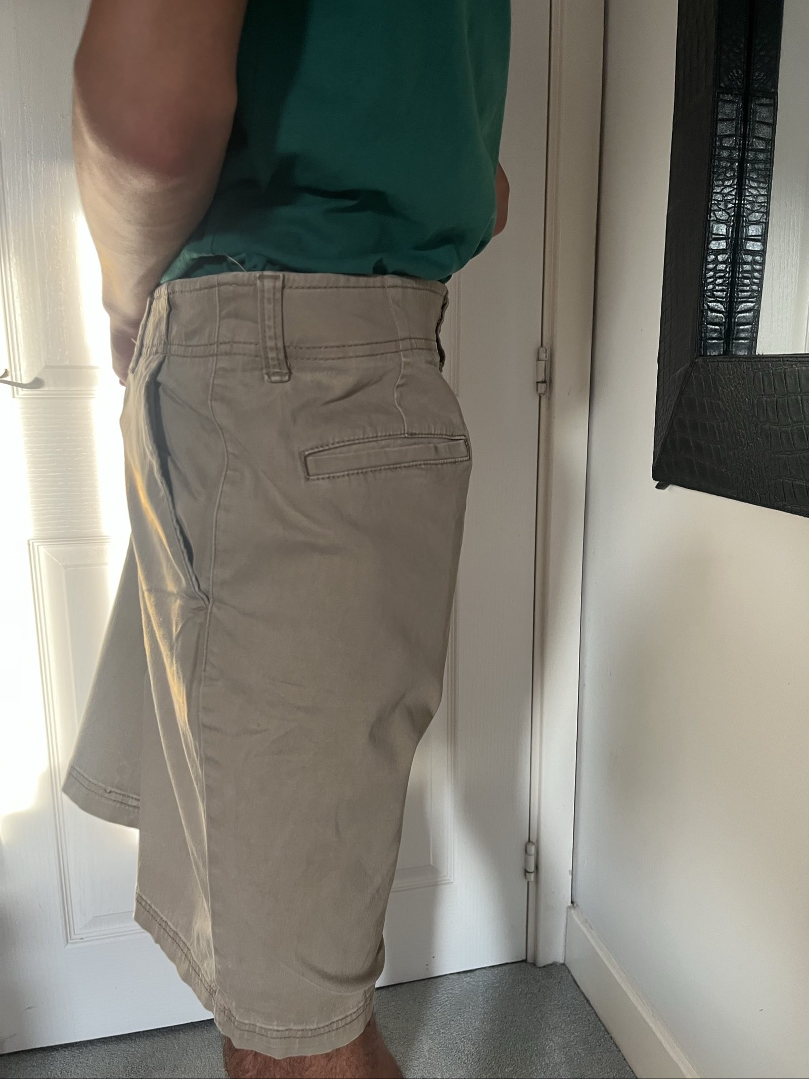 Lee Men Beige Extreme Motion Chino Shorts Medium image 3