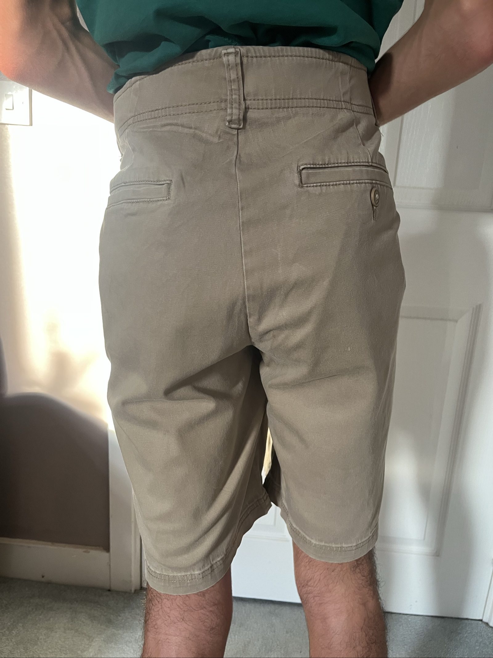 Lee Men Beige Extreme Motion Chino Shorts Medium image 4