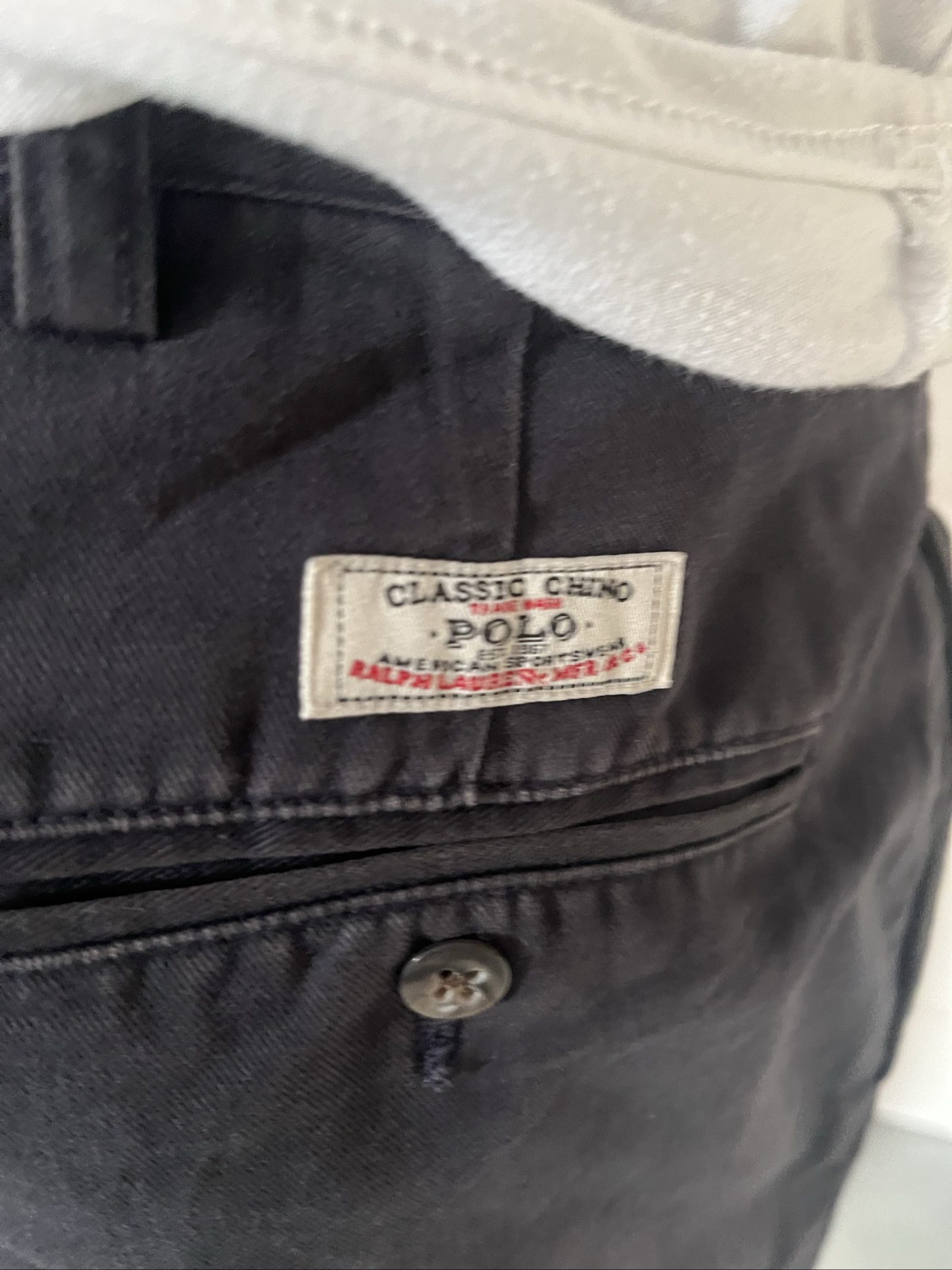 Polo Ralph Lauren Men's Black Tyler Cotton Chino Shorts XL image 4