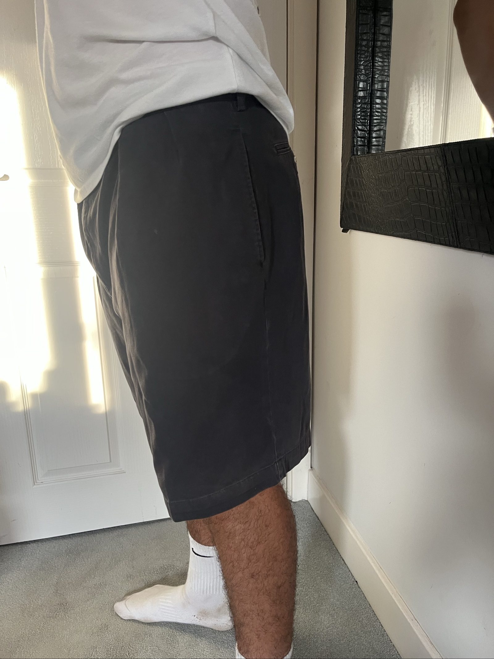 Polo Ralph Lauren Men's Black Tyler Cotton Chino Shorts XL image 2