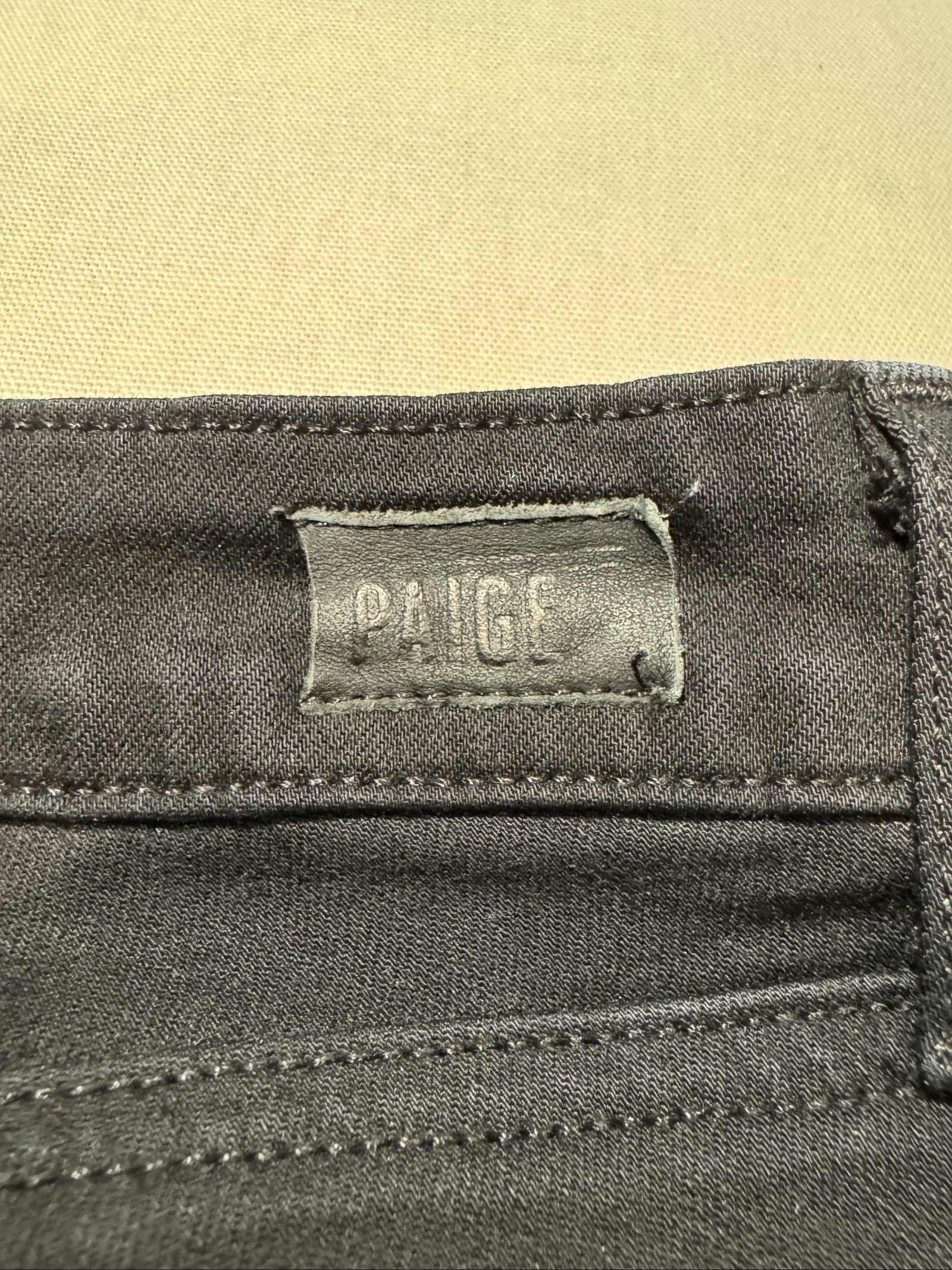 Women’s PAIGE Verdugo Crop Skinny Jeans – Black – 27 (Small) image 6