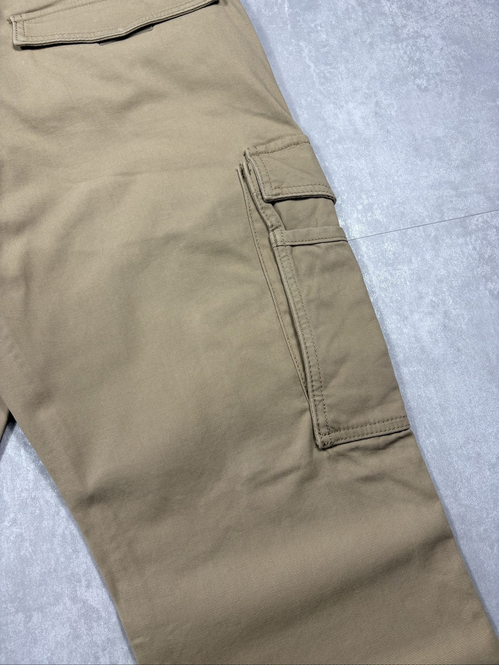 Carhartt Beige Cargo Rugged Relaxed Fit Trousers W32 image 5