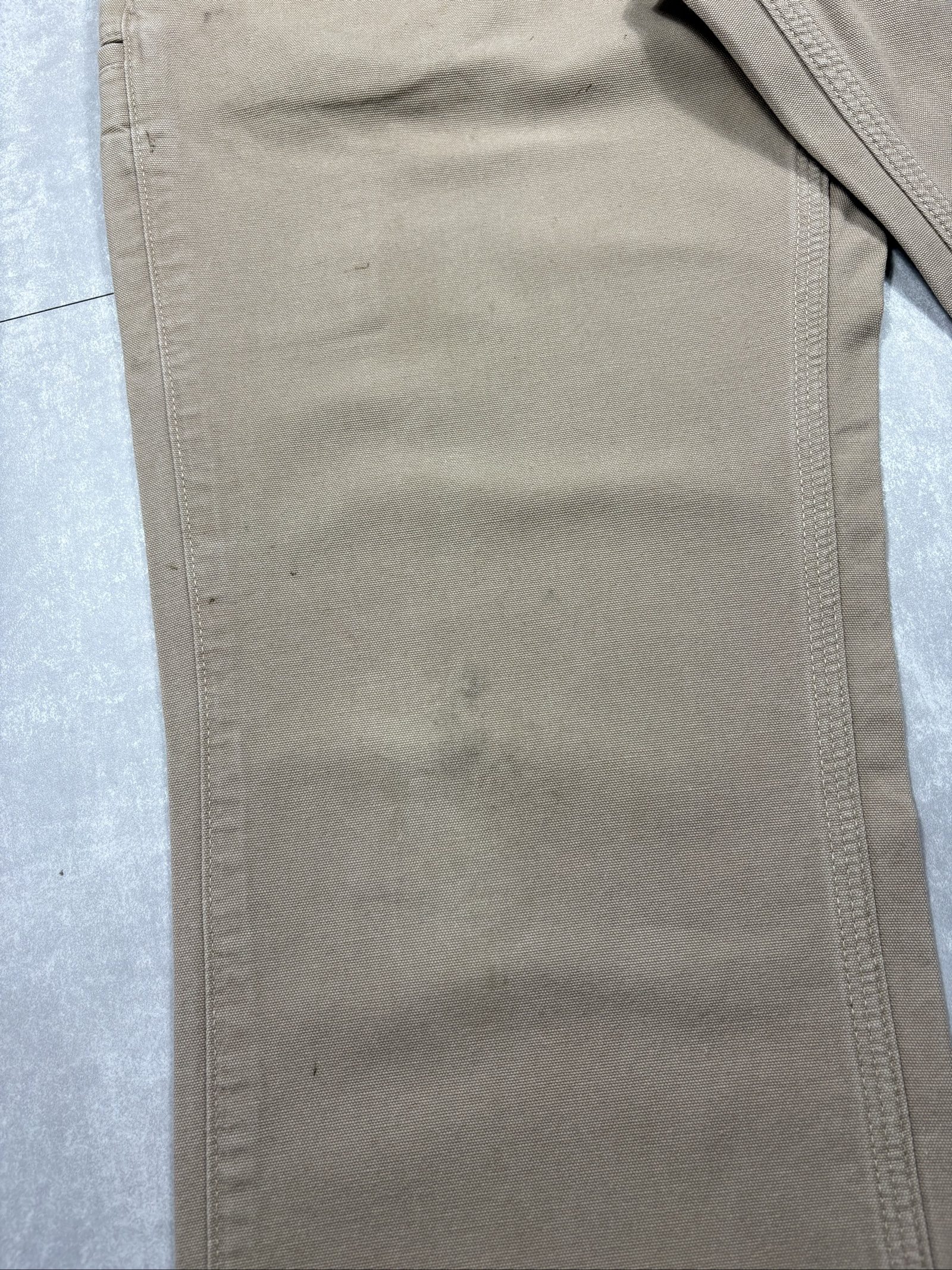 Carhartt Beige Relaxed Fit Workwear Trousers W32 image 8