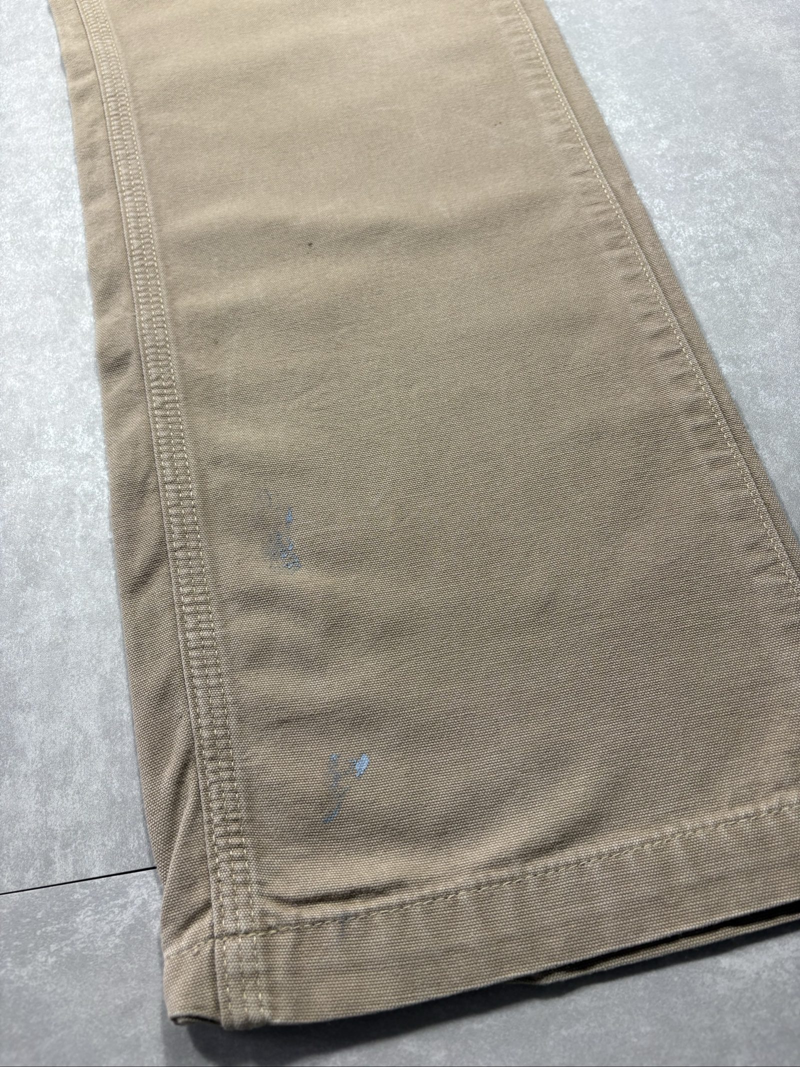 Carhartt Beige Relaxed Fit Workwear Trousers W32 image 7
