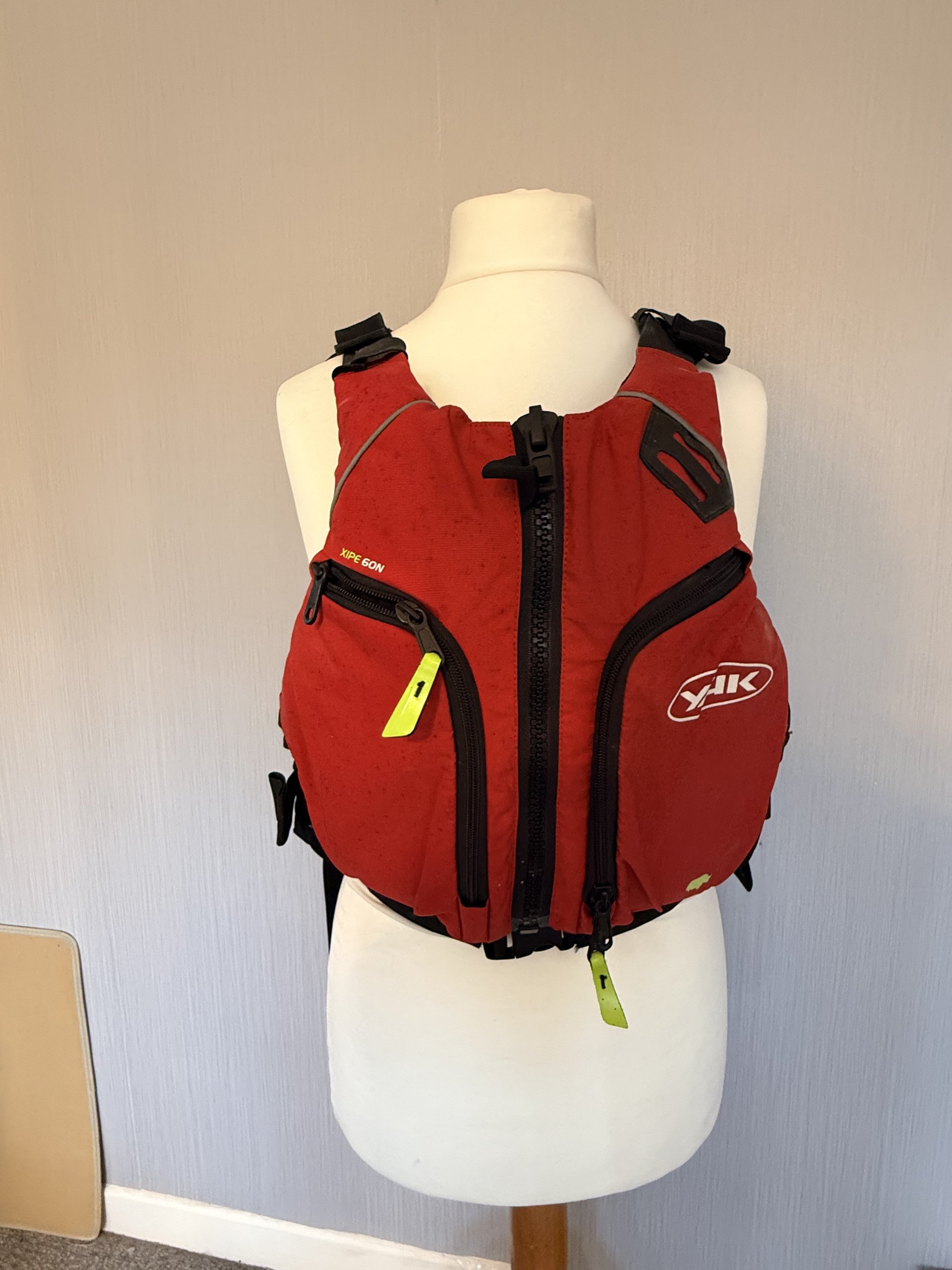 YAK Red Xipe 60N Floatation Life Jacket Buoyancy Aid Unisex XL