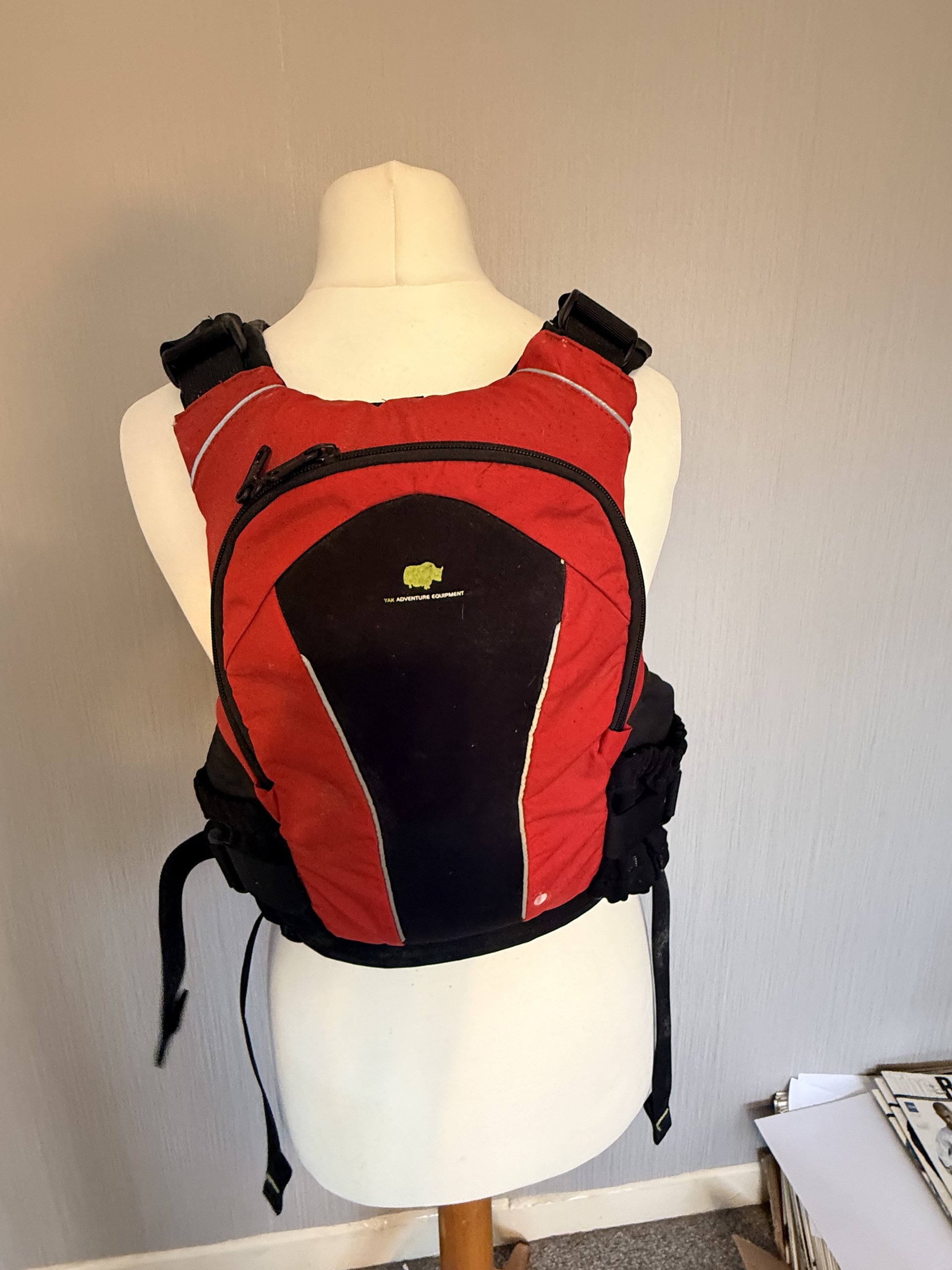 YAK Red Xipe 60N Floatation Life Jacket Buoyancy Aid Unisex XL image 3