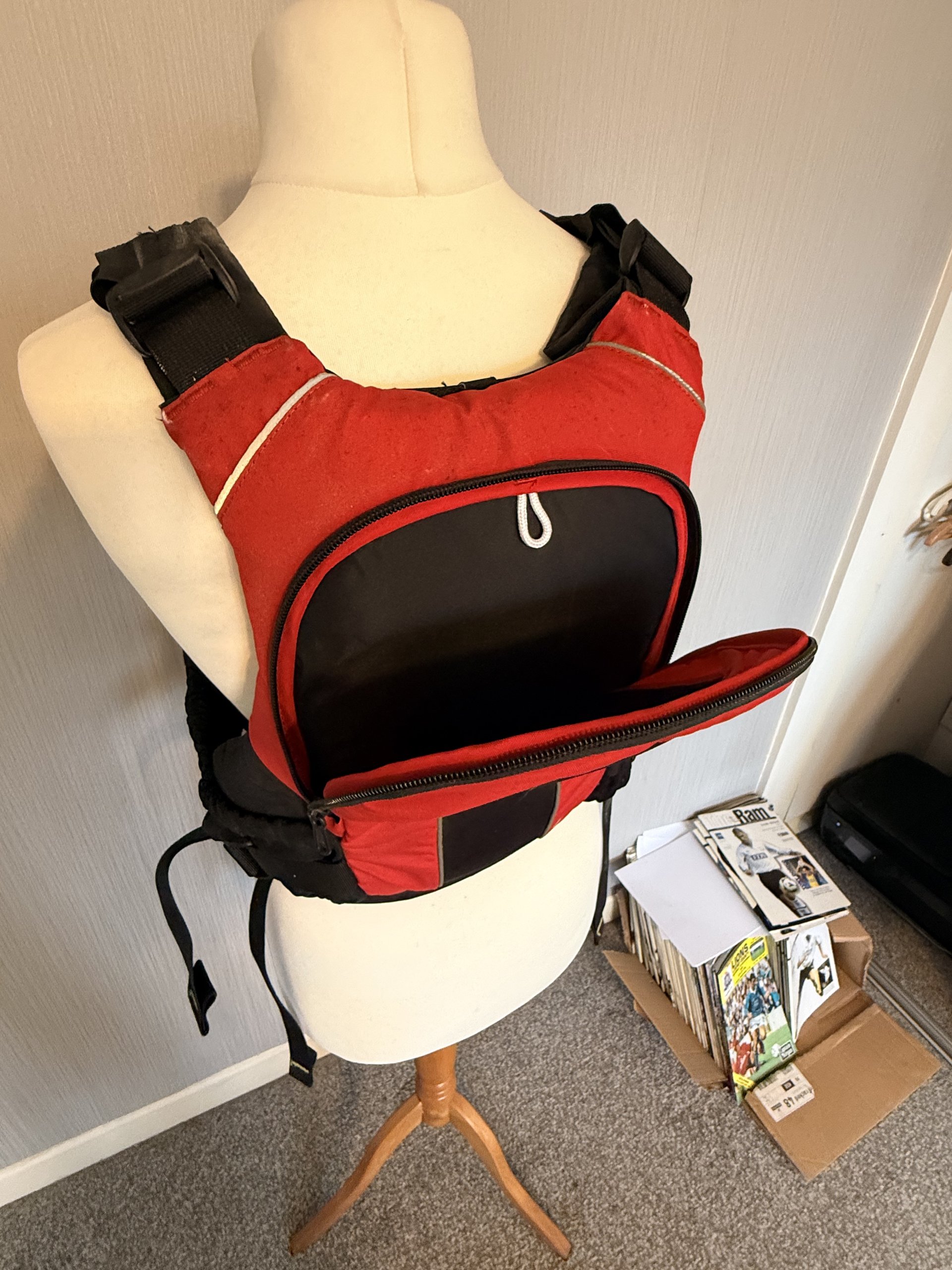 YAK Red Xipe 60N Floatation Life Jacket Buoyancy Aid Unisex XL image 4