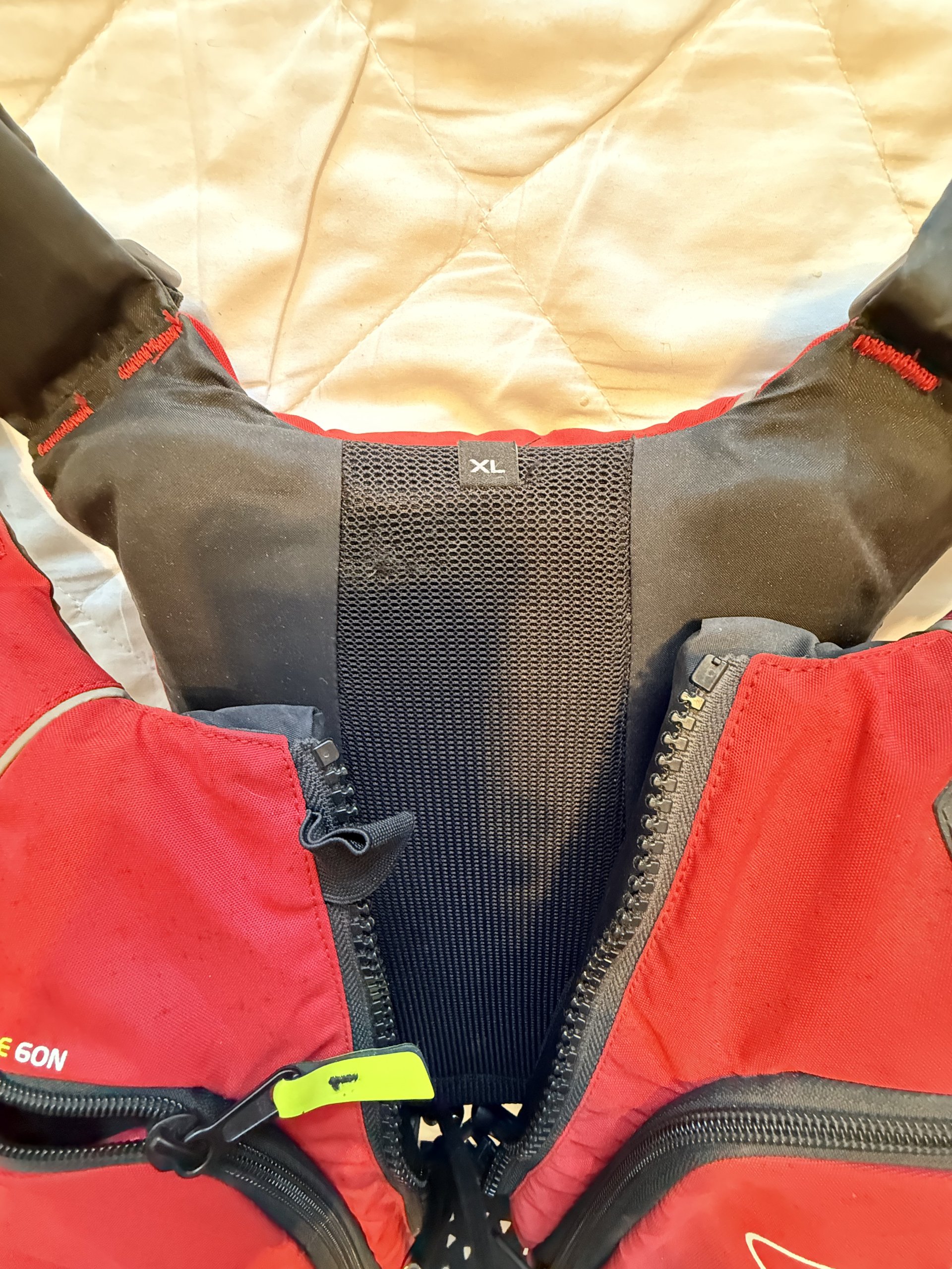 YAK Red Xipe 60N Floatation Life Jacket Buoyancy Aid Unisex XL image 6