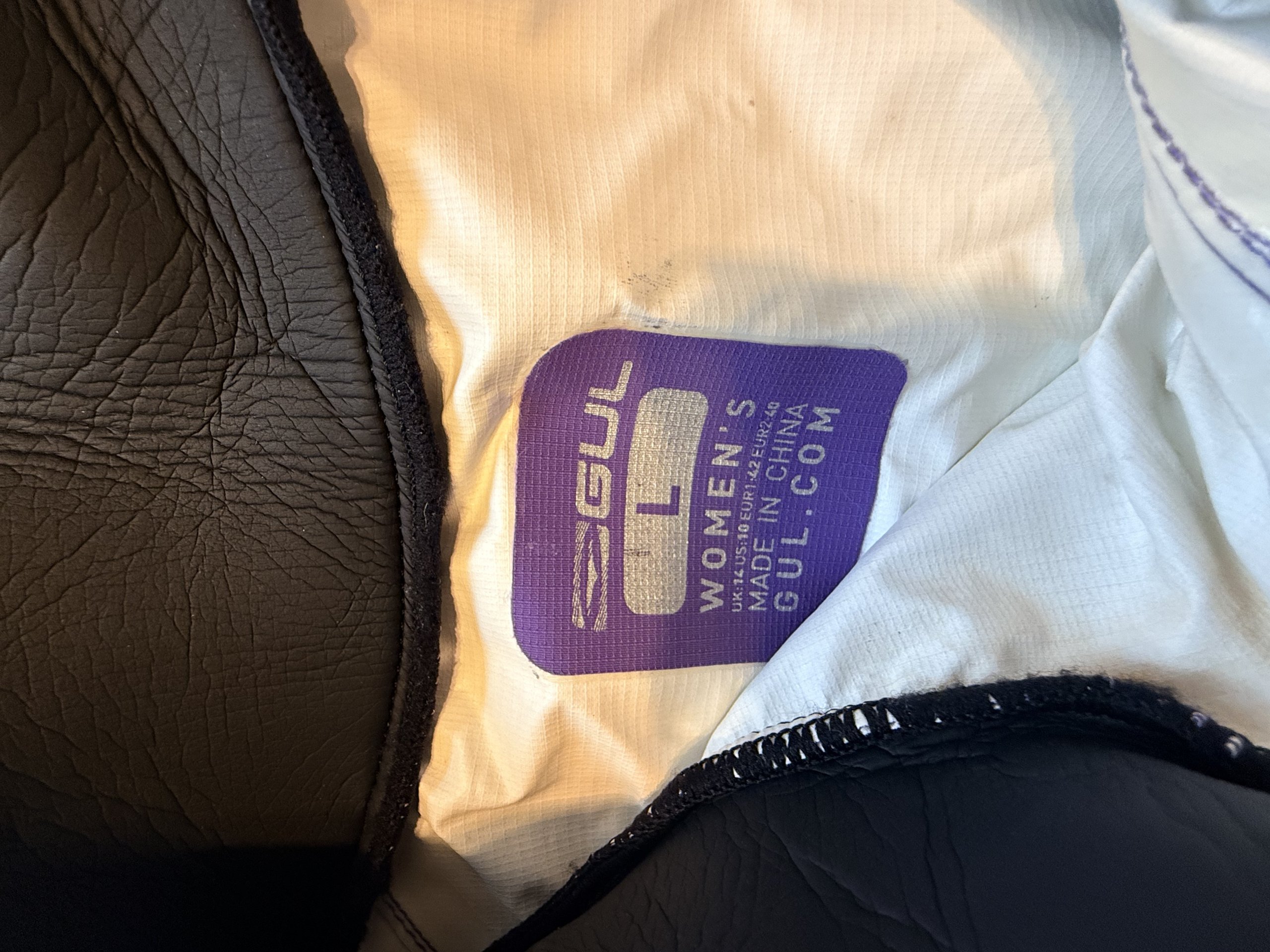 Gul Purple Womens Gamma taped spraytop Jacket Large image 6