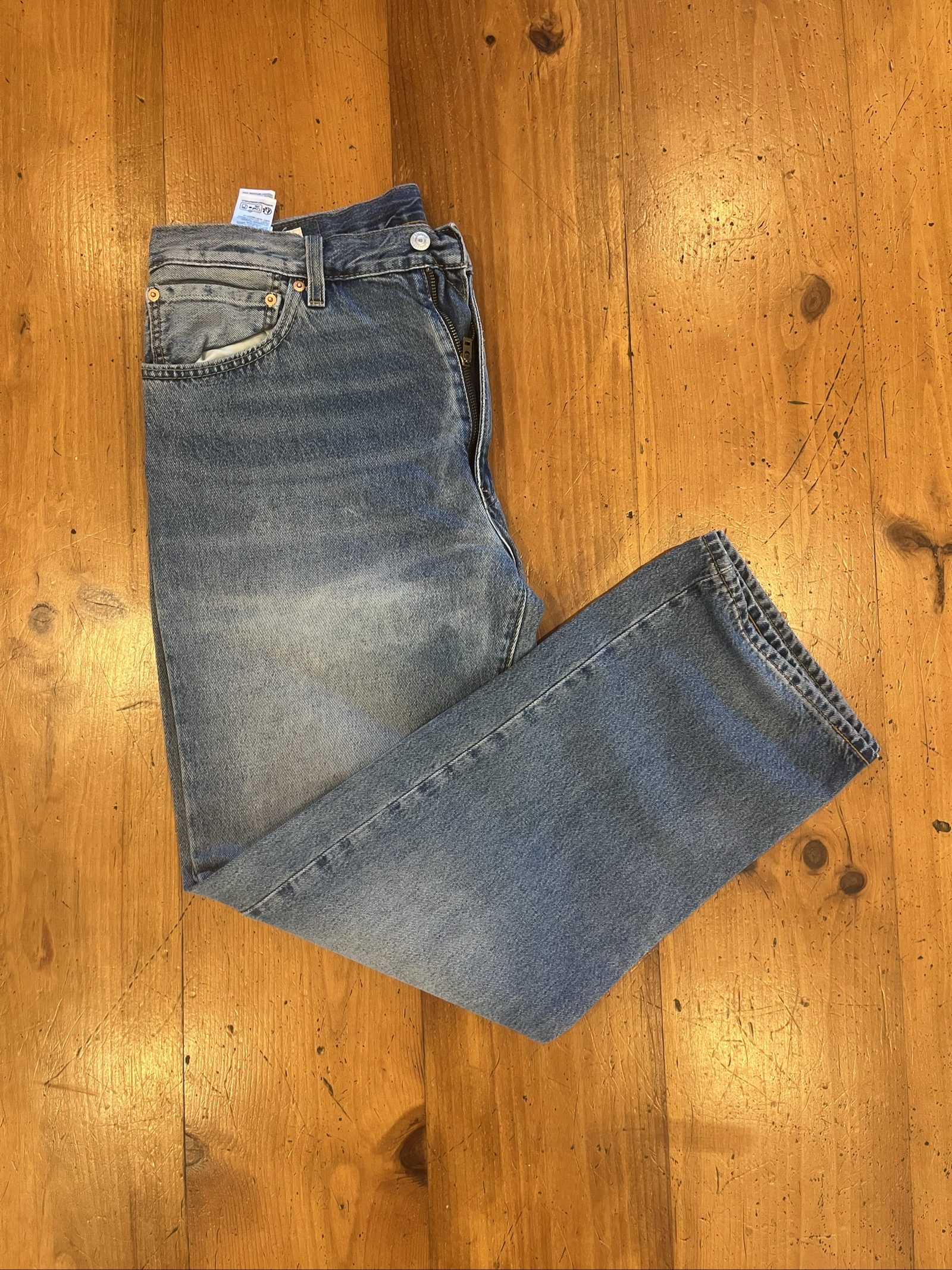 Levi's Blue Denim 555 Jeans W36 L32 Casual Fit