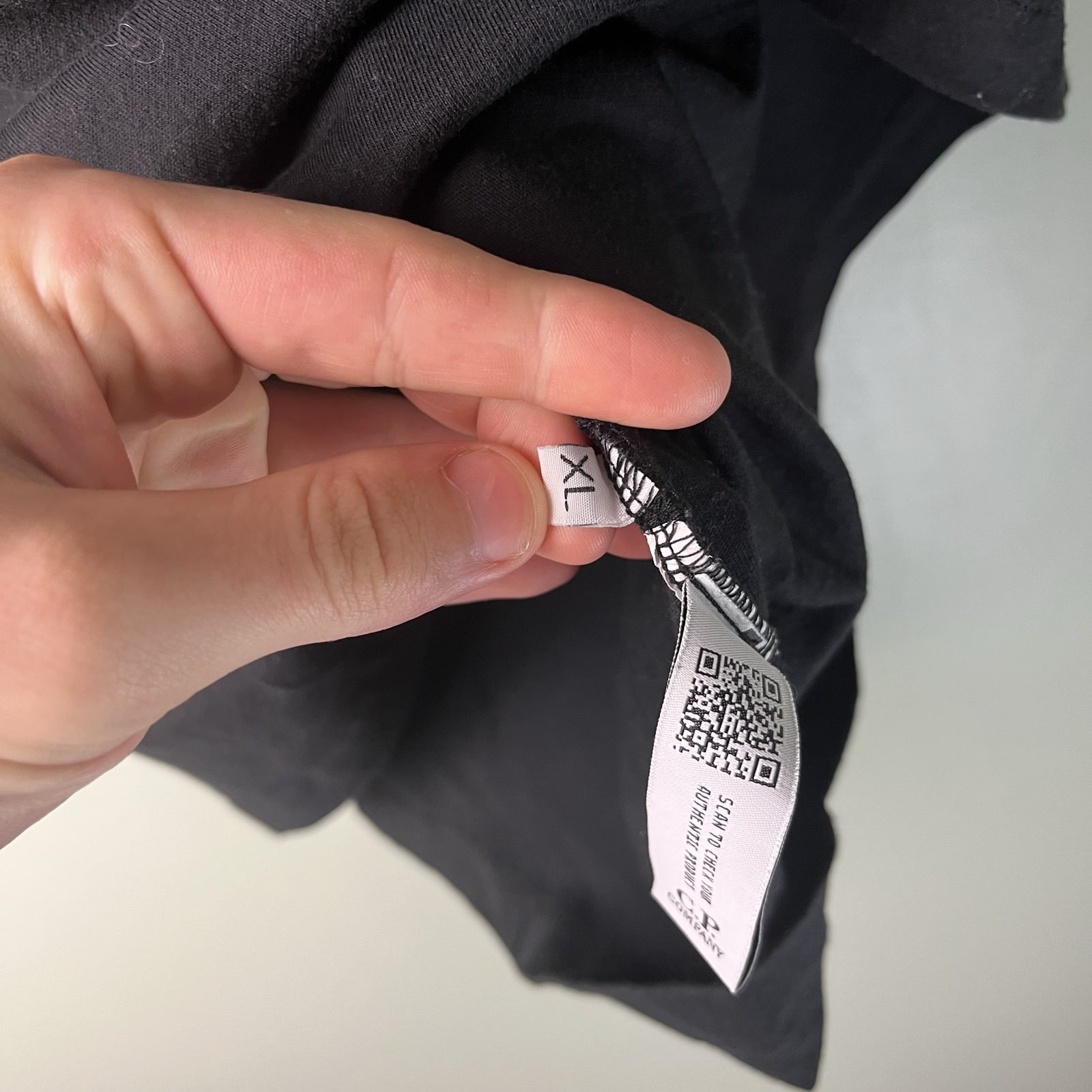 C.P. Company Black Logo Metropolis Print T-Shirt image 3