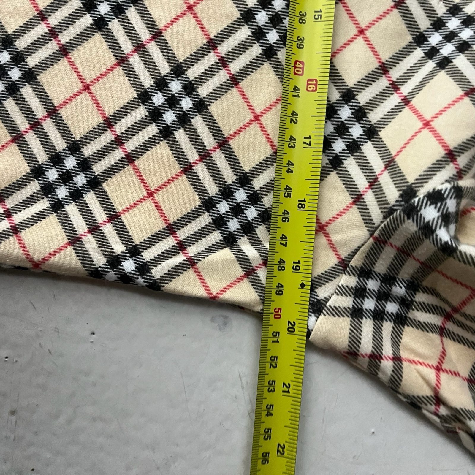 Burberry Nova Check Lightweight Beige Jumper - L image 6