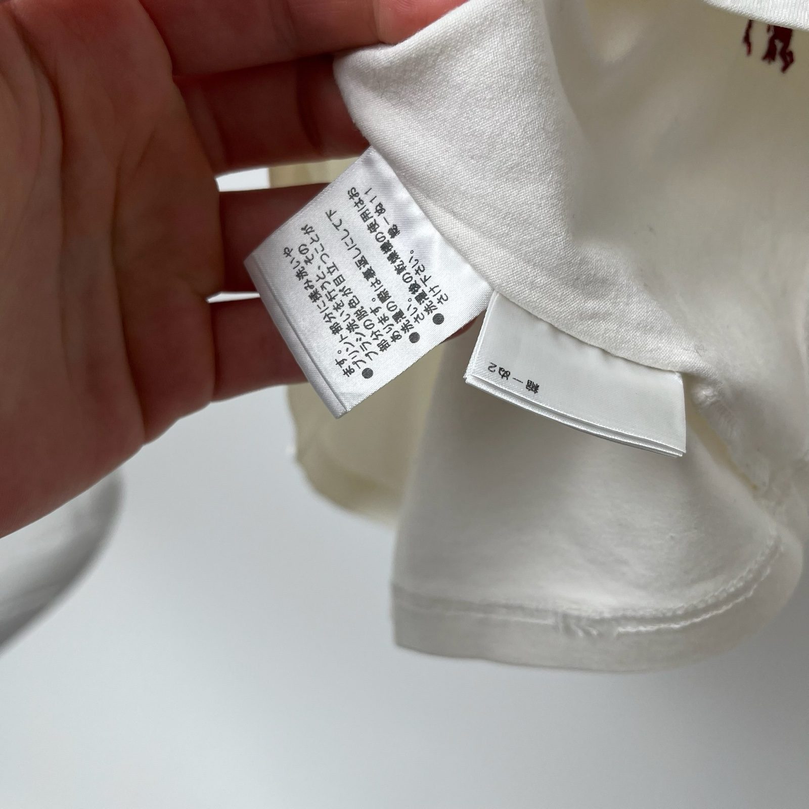 Burberry White Boat Neck Top With Embroidered Logo & Nova Check Trim - S image 6