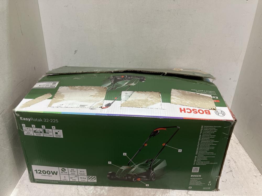 Bosch Green EasyRotak 32-225 Electric Corded Lawn Mower 1200W