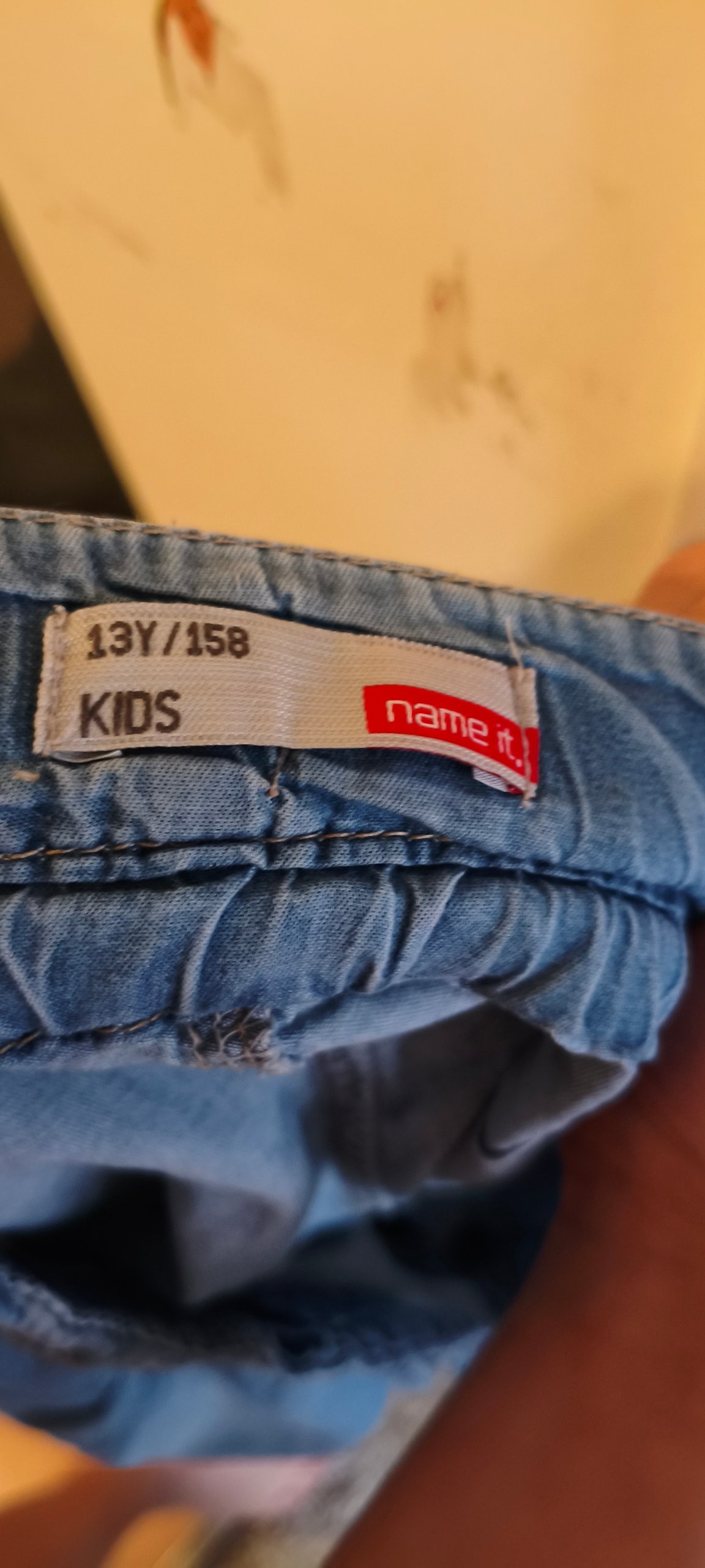 Name It Kinder Hellblaue Jeans-Shorts Gr. 158 Kinder image 5