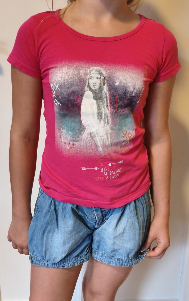 Pinkes Mädchen T-Shirt 134/140 8-10 Jahre