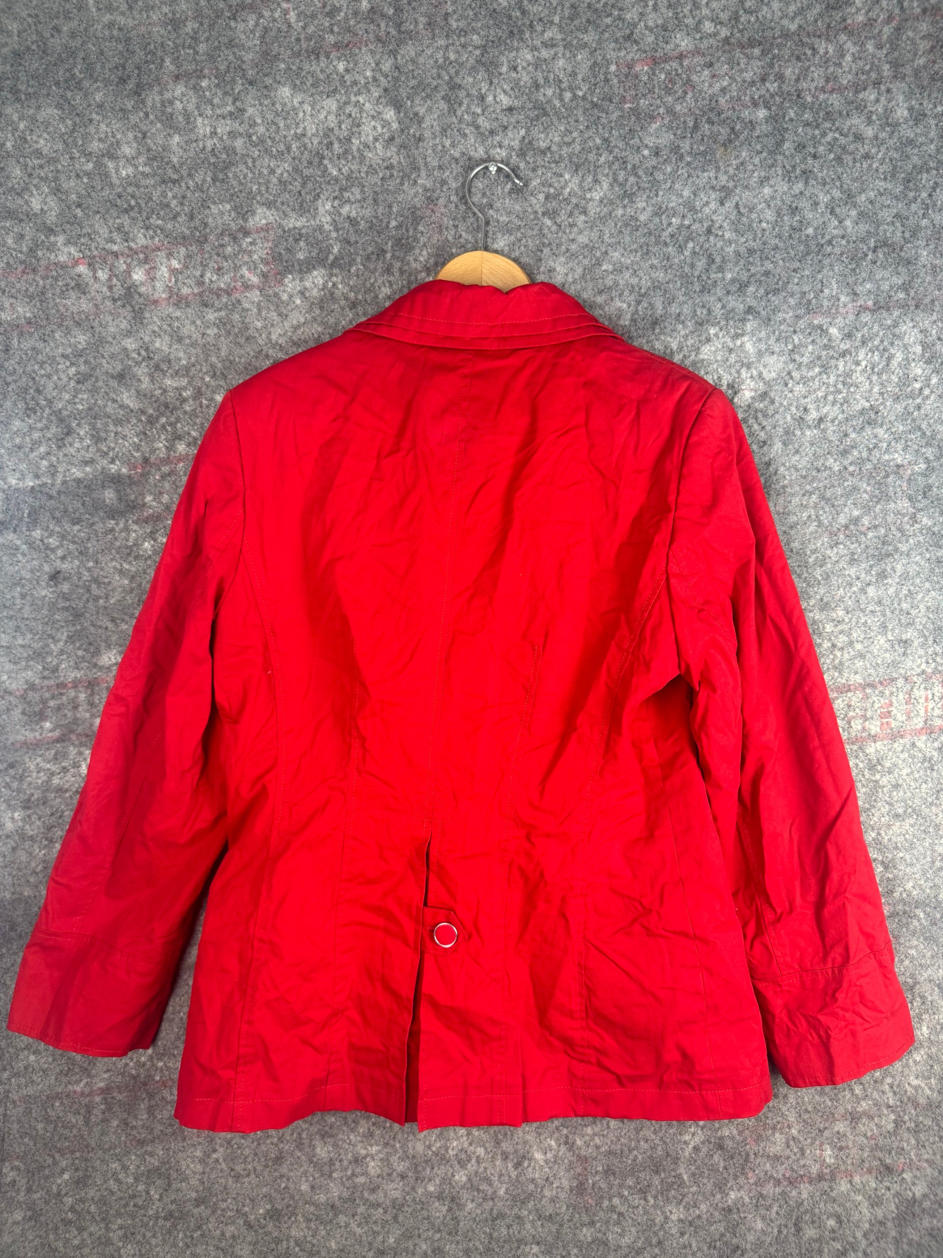 Per Una Red Casual Coat Women’s UK 14 Polka Dot Lined image 3
