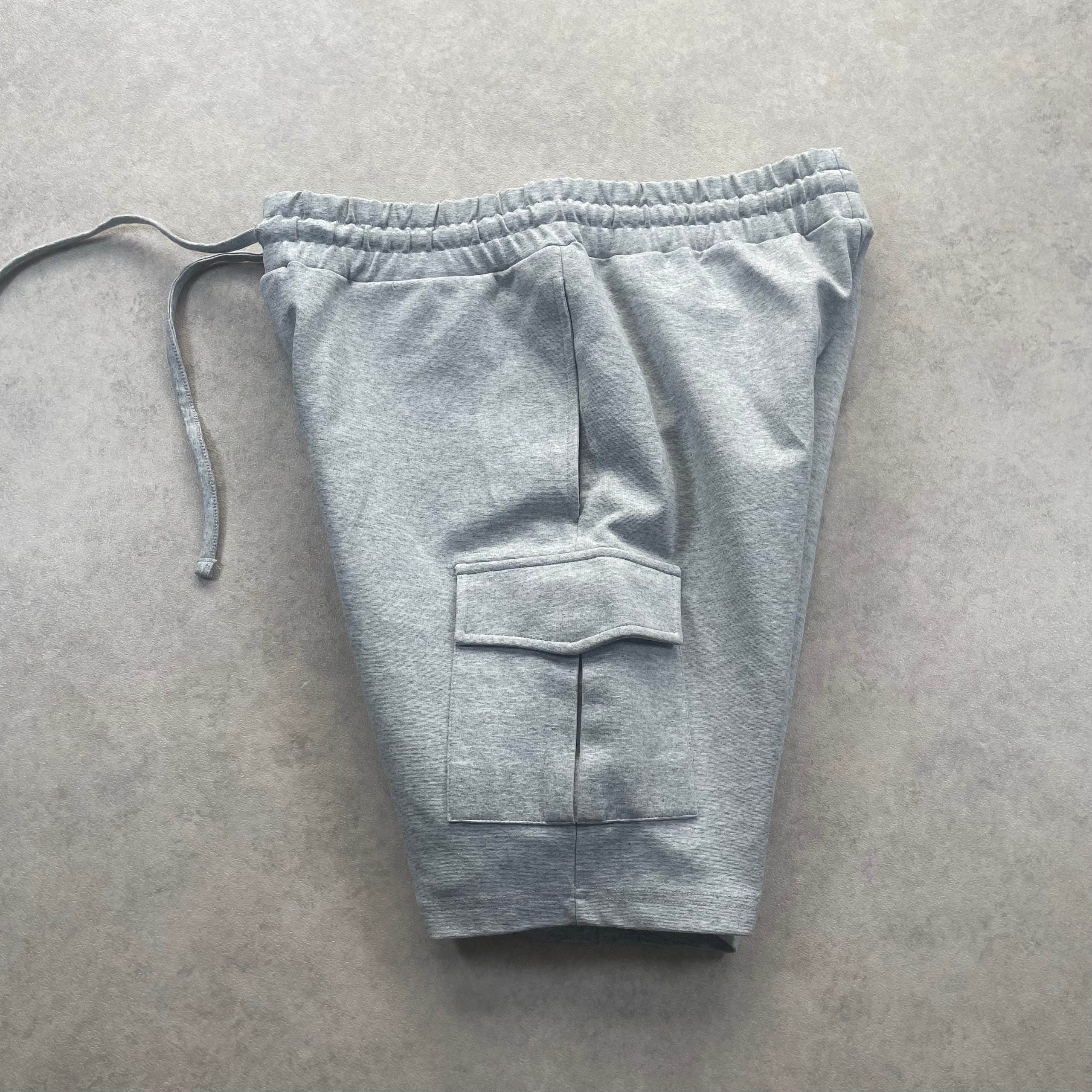 ARNE Grey Cargo Sweat Shorts Large image 2