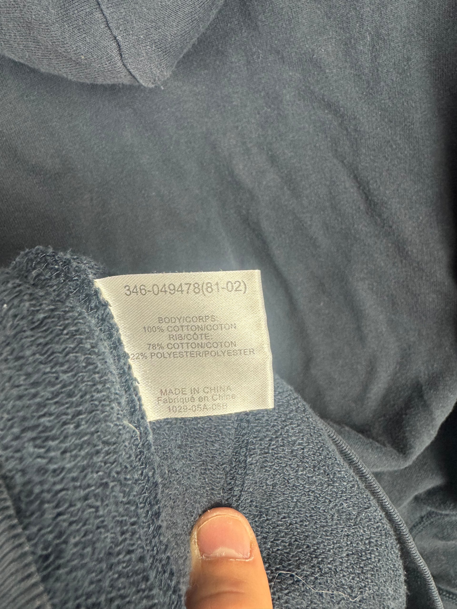 Uniqlo Navy Lightweight Zip Hoodie Size S Cotton Blend image 5