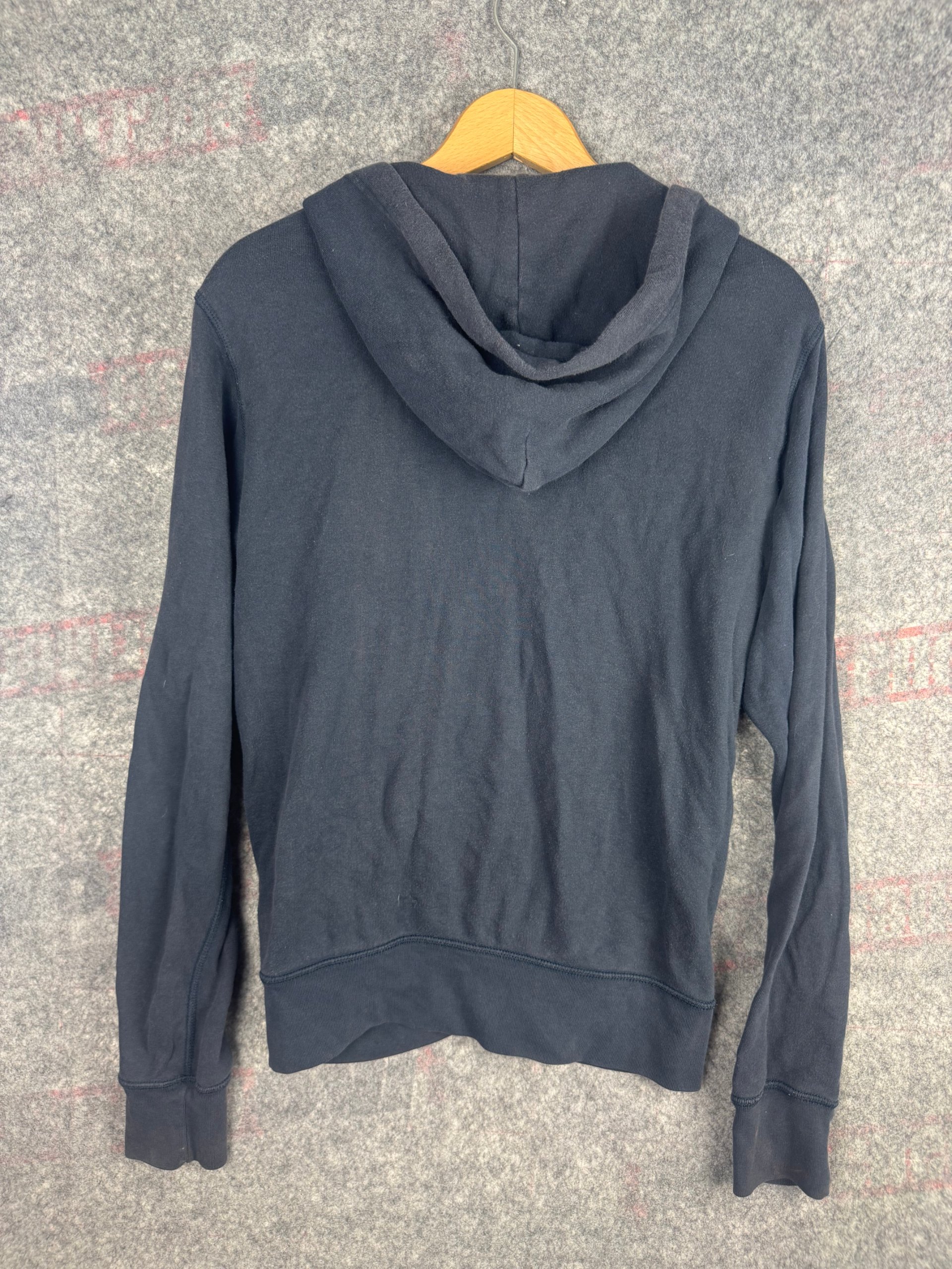Uniqlo Navy Lightweight Zip Hoodie Size S Cotton Blend image 6