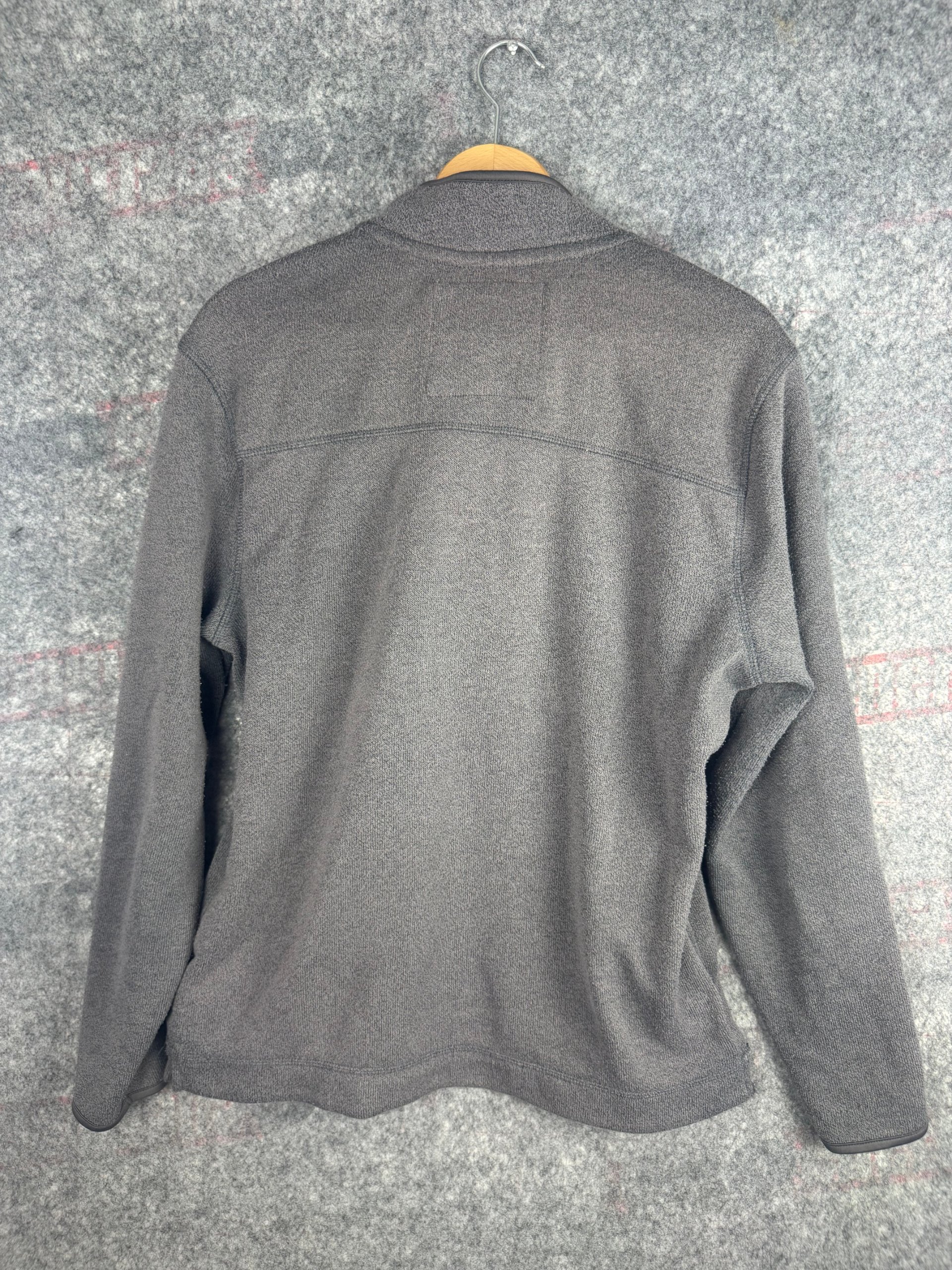 Weird Fish Charcoal 1/4 Zip Fleece Pullover Small image 4