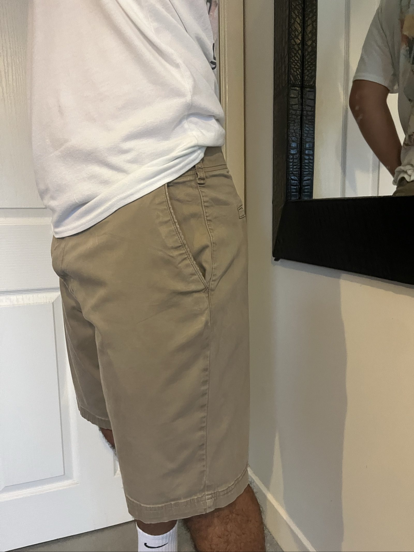 Lee Beige Men's Cotton Twill Chino Shorts XL image 3