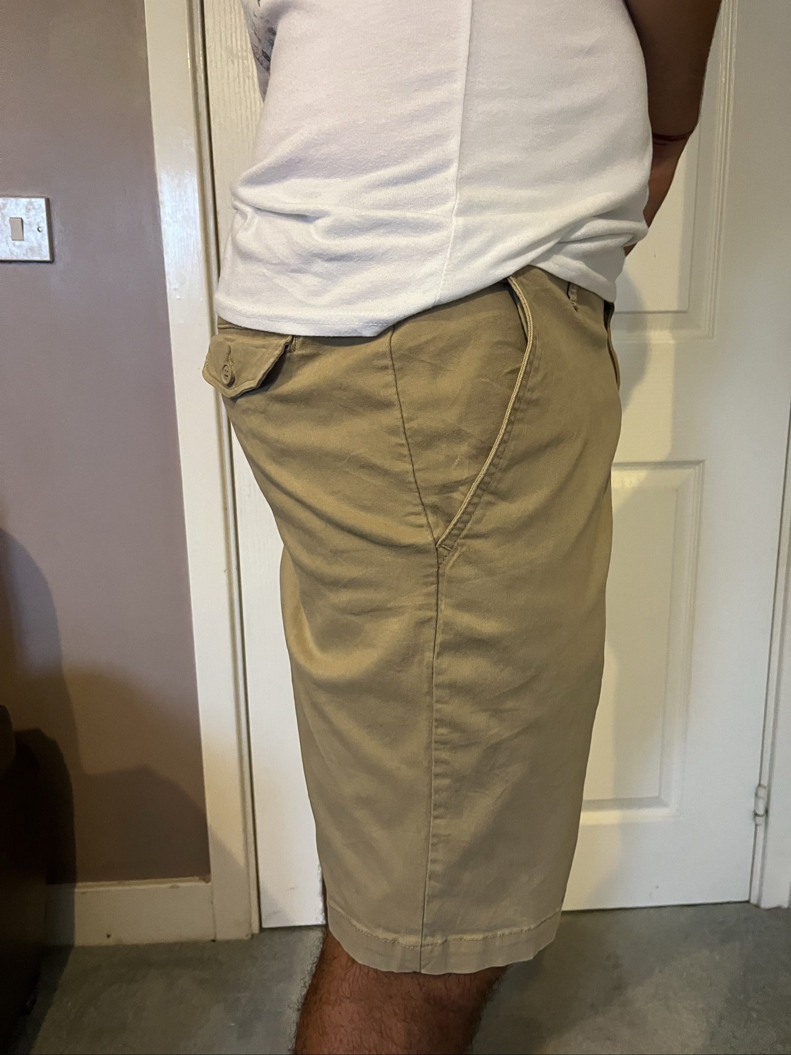 Ralph Lauren Men's Beige Cotton Chino Shorts L image 4
