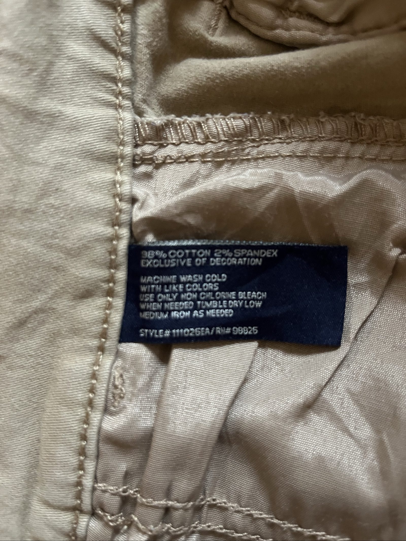 Ralph Lauren Men's Beige Cotton Chino Shorts L image 7