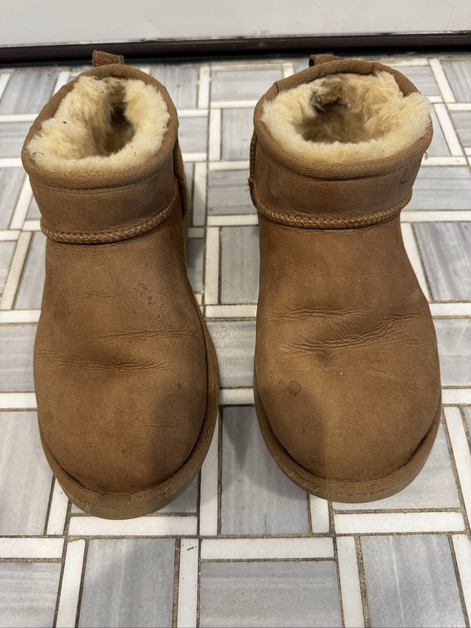 Women’s UGG Classic Ultra Mini Boots – Chestnut – 8 image 2
