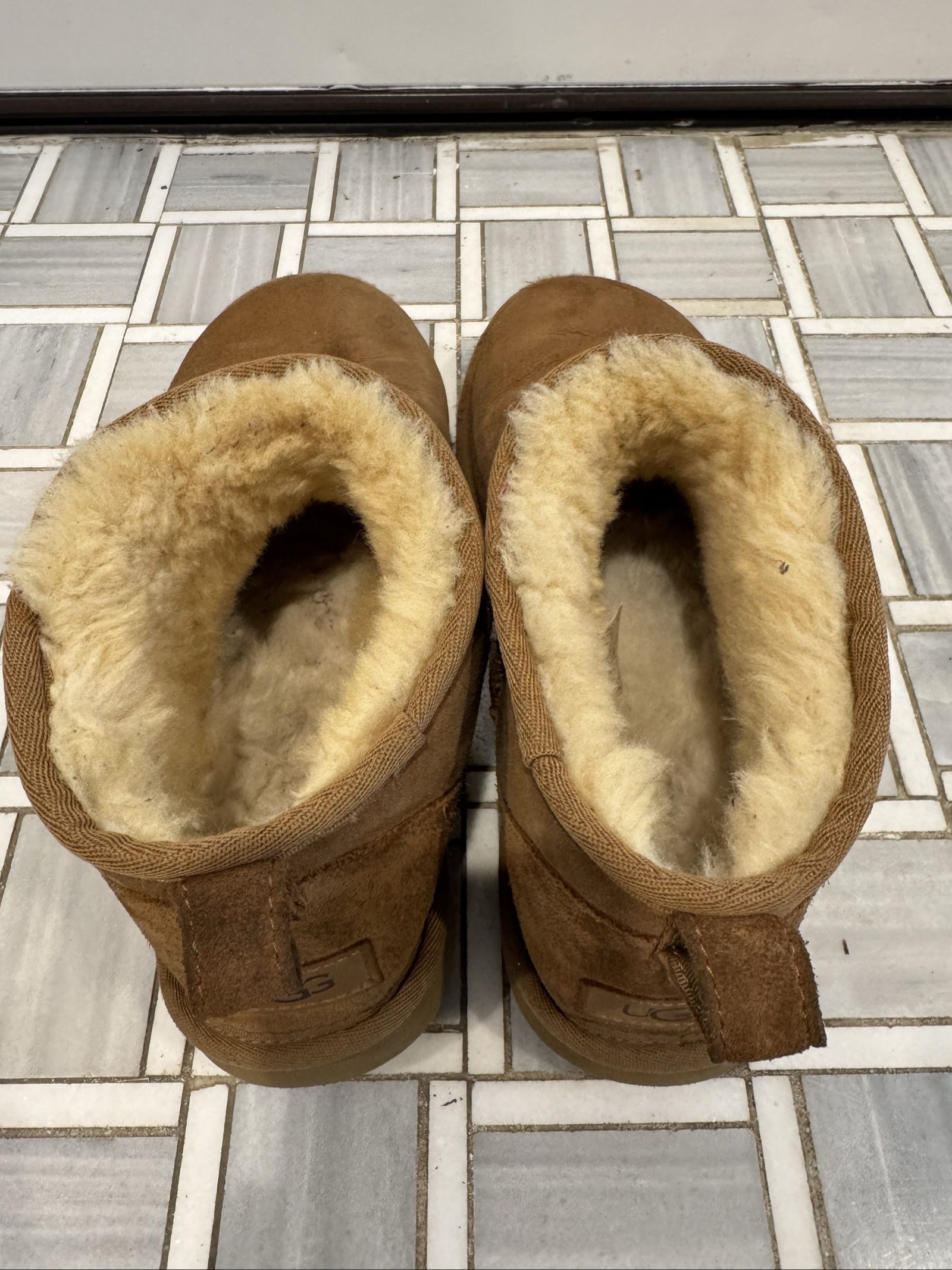 Women’s UGG Classic Ultra Mini Boots – Chestnut – 8 image 5