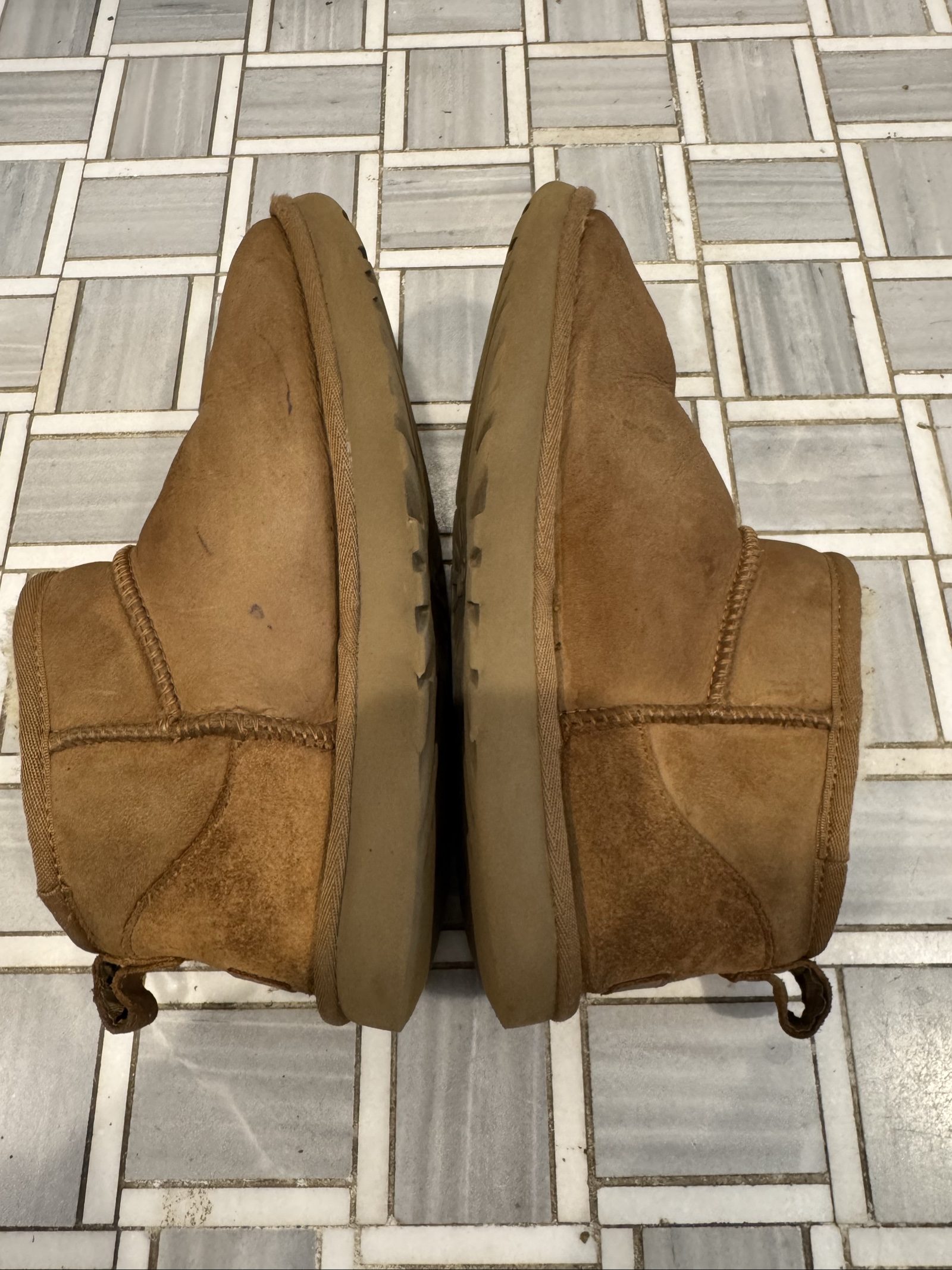 Women’s UGG Classic Ultra Mini Boots – Chestnut – 8 image 7