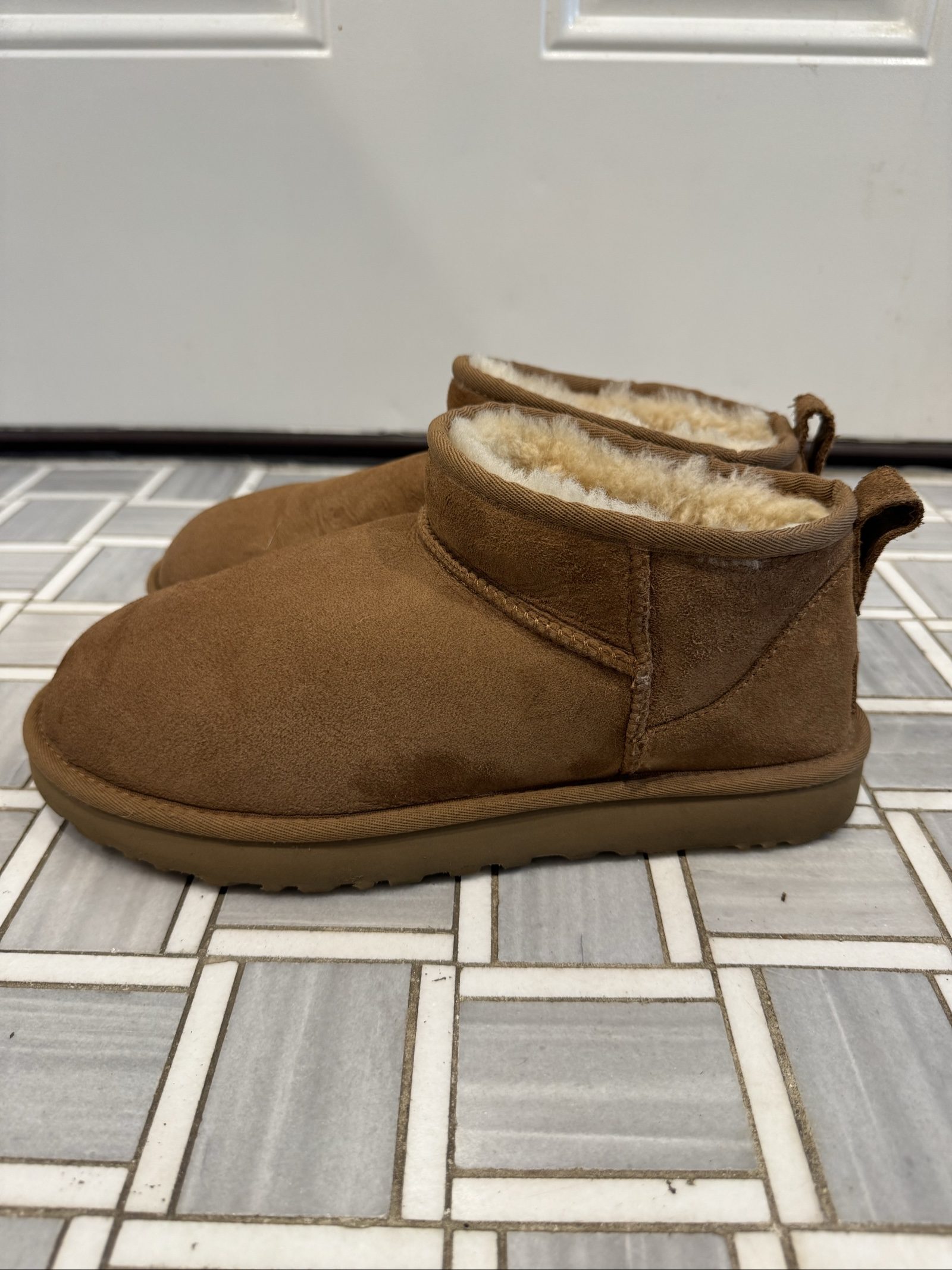 Women’s UGG Classic Ultra Mini – Chestnut - Size 10 image 2