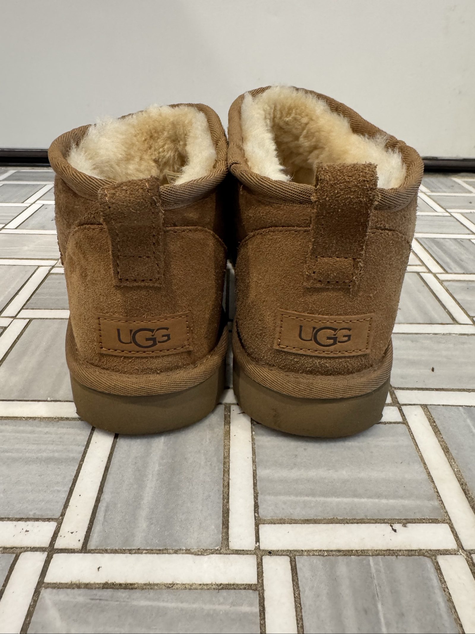 Women’s UGG Classic Ultra Mini – Chestnut - Size 10 image 3