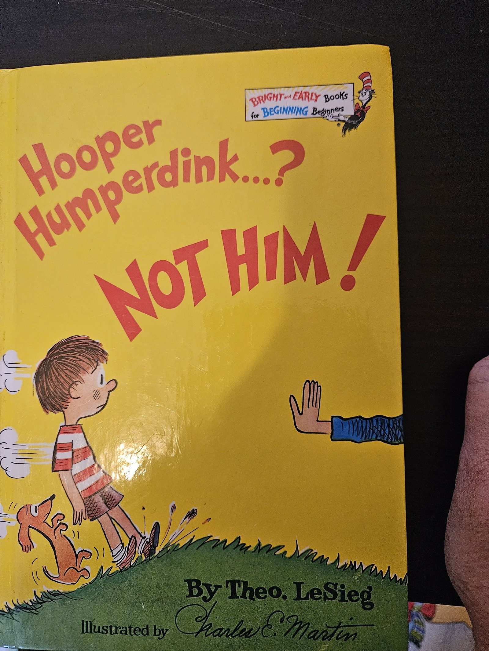 Hooper Humperdink Not Him! by Theo. LeSieg Bright & Early Book