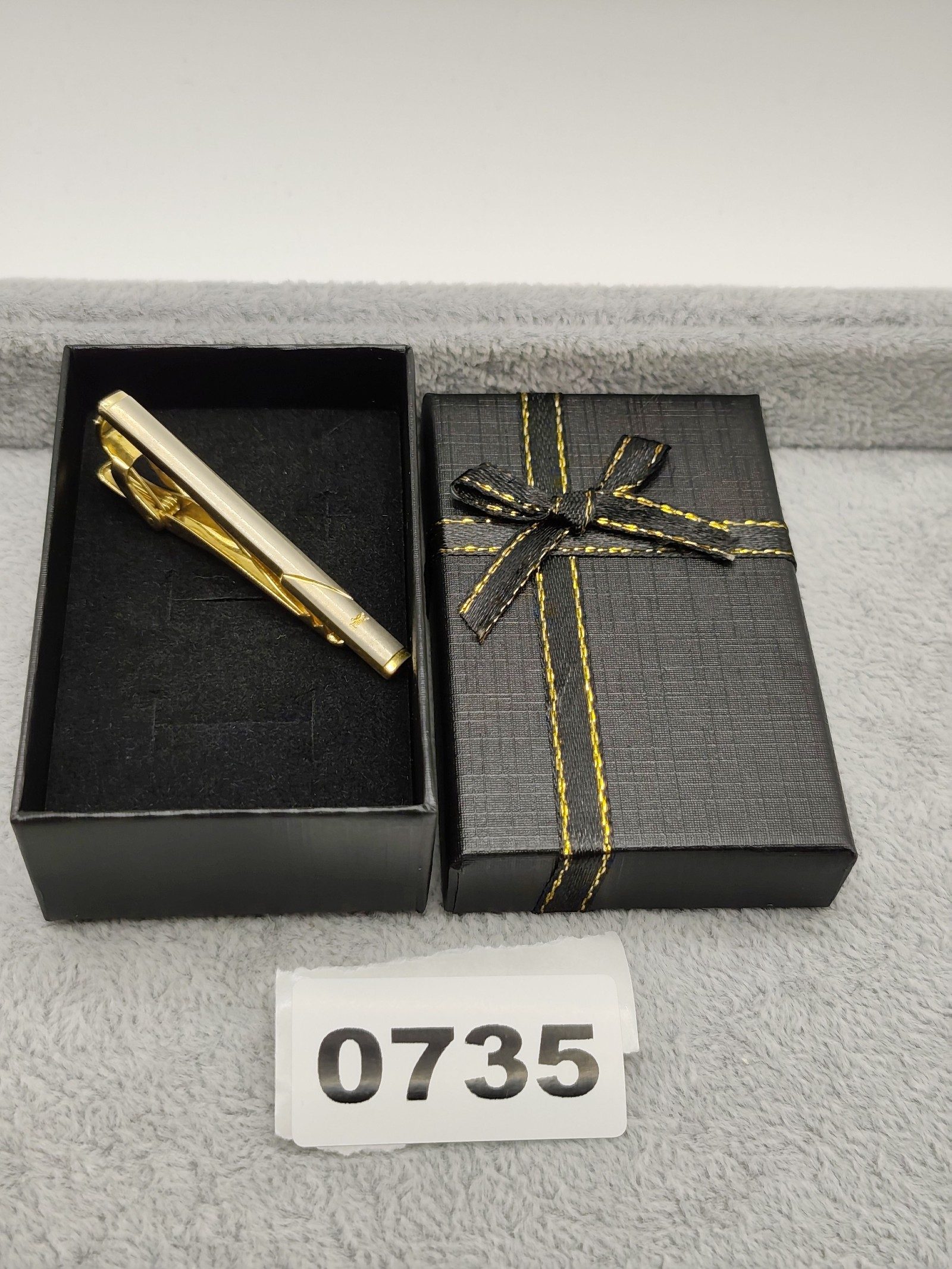 Yves Saint Laurent Gold & Silver Tie Clip